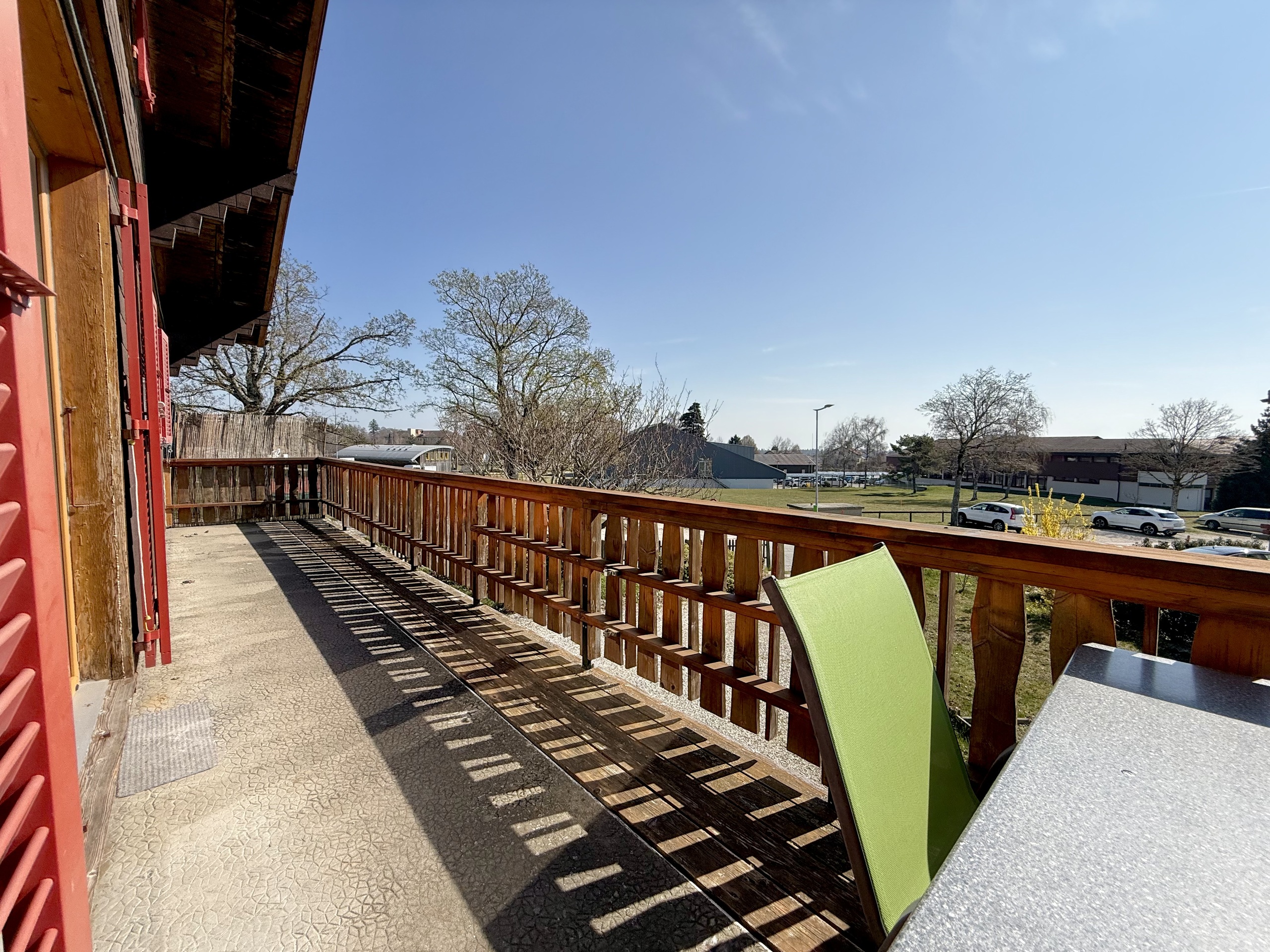 Balcon avec vue dégagée