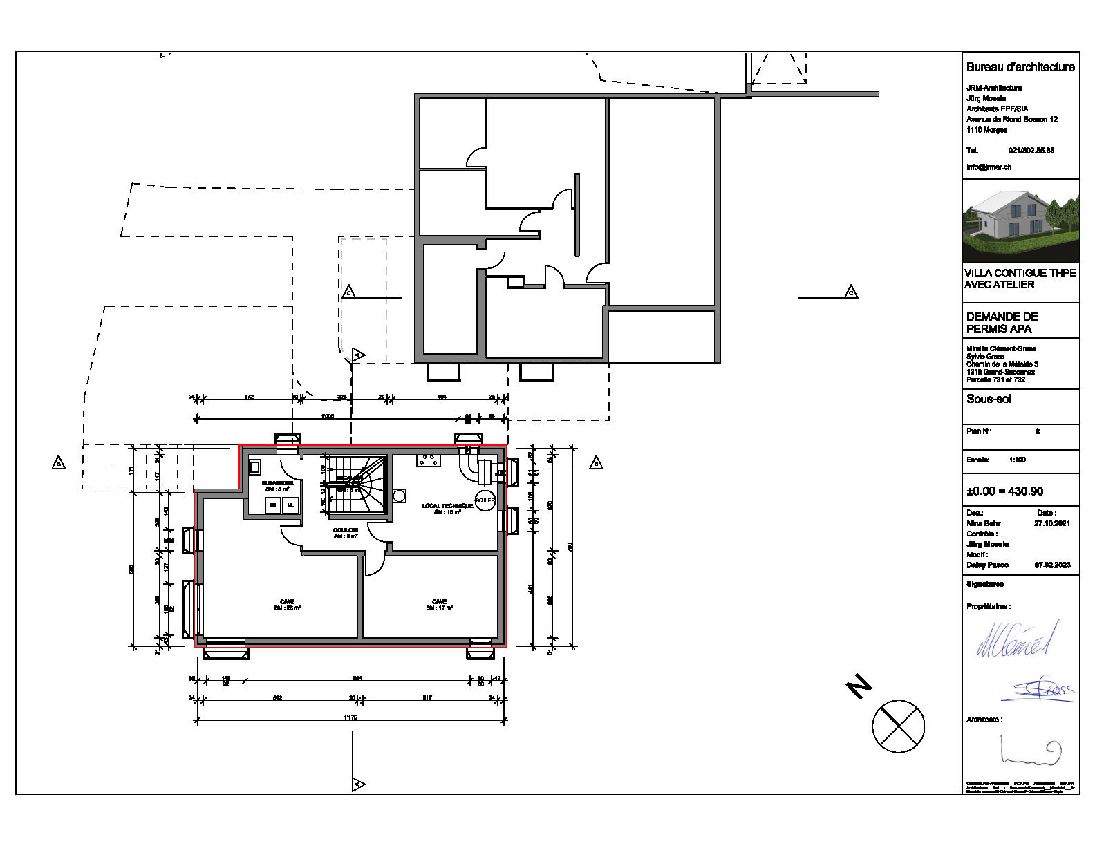 Plan du sous-sol