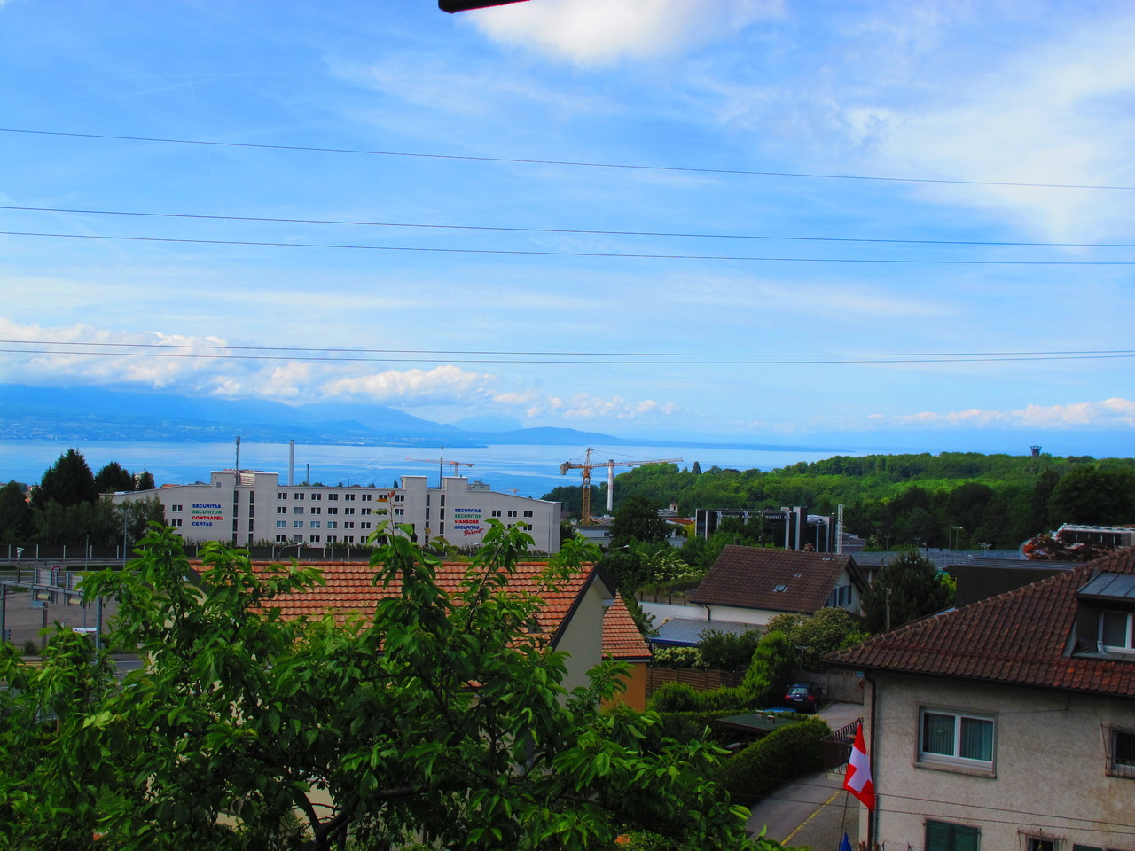 Vue depuis l'immeuble Vue depuis l'immeuble