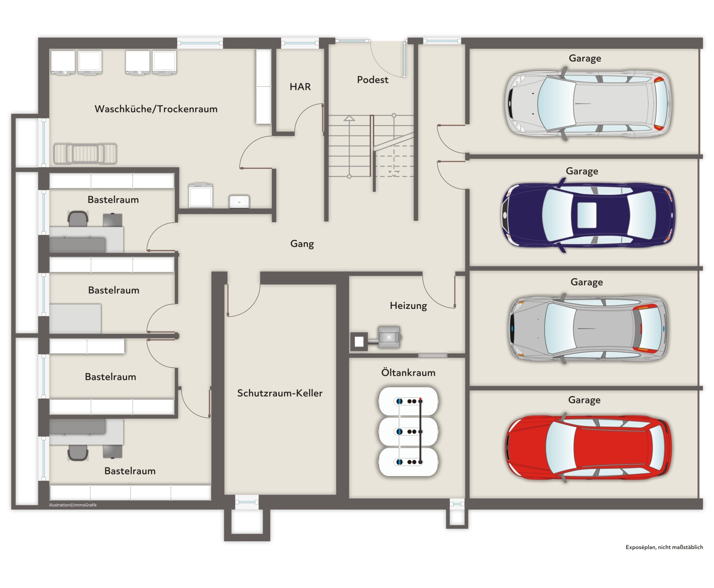 Untergeschoss Untergeschoss