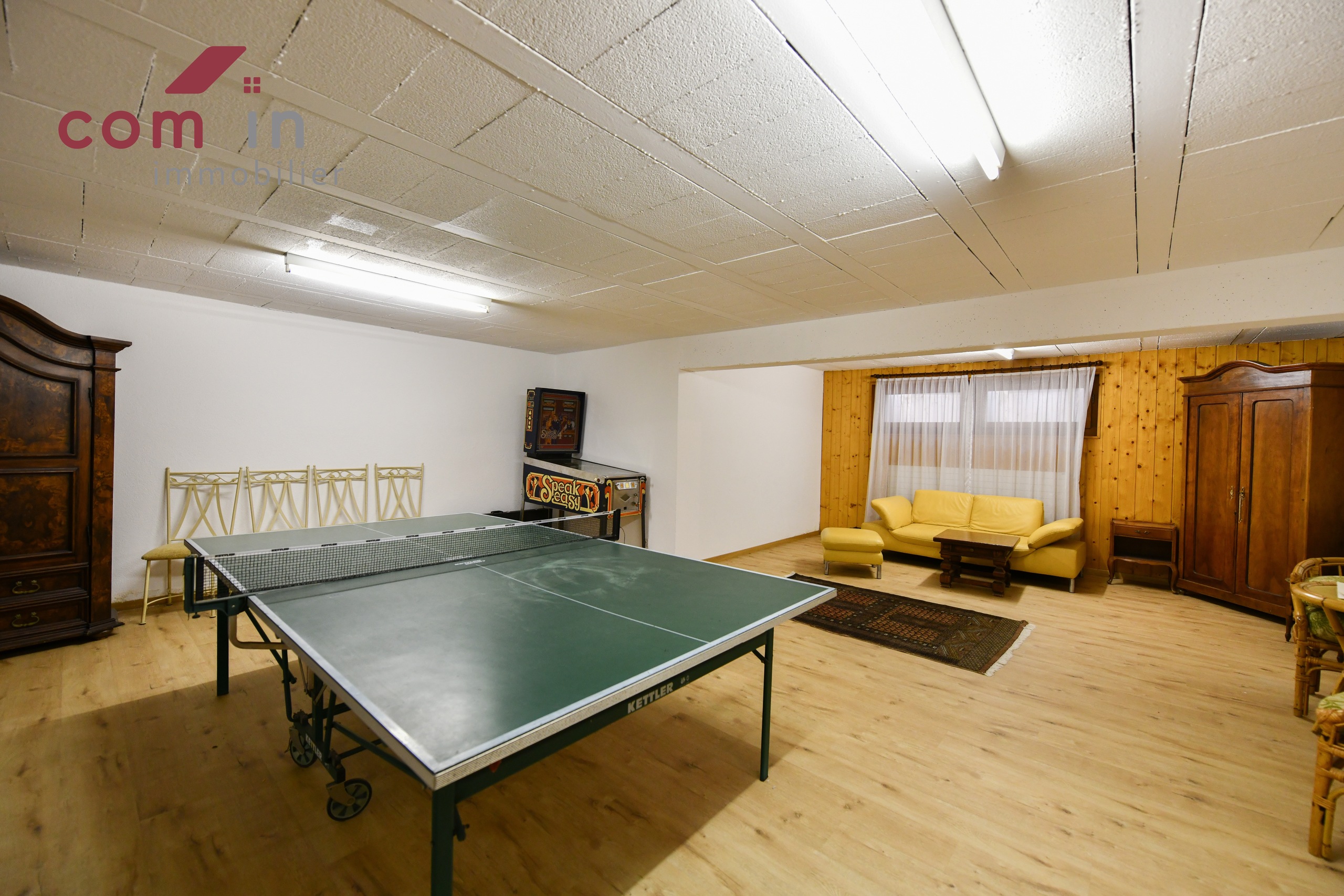 très grande salle de jeu de 50 m2 au sous-sol  très grande salle de jeu de 50 m2 au sous-sol