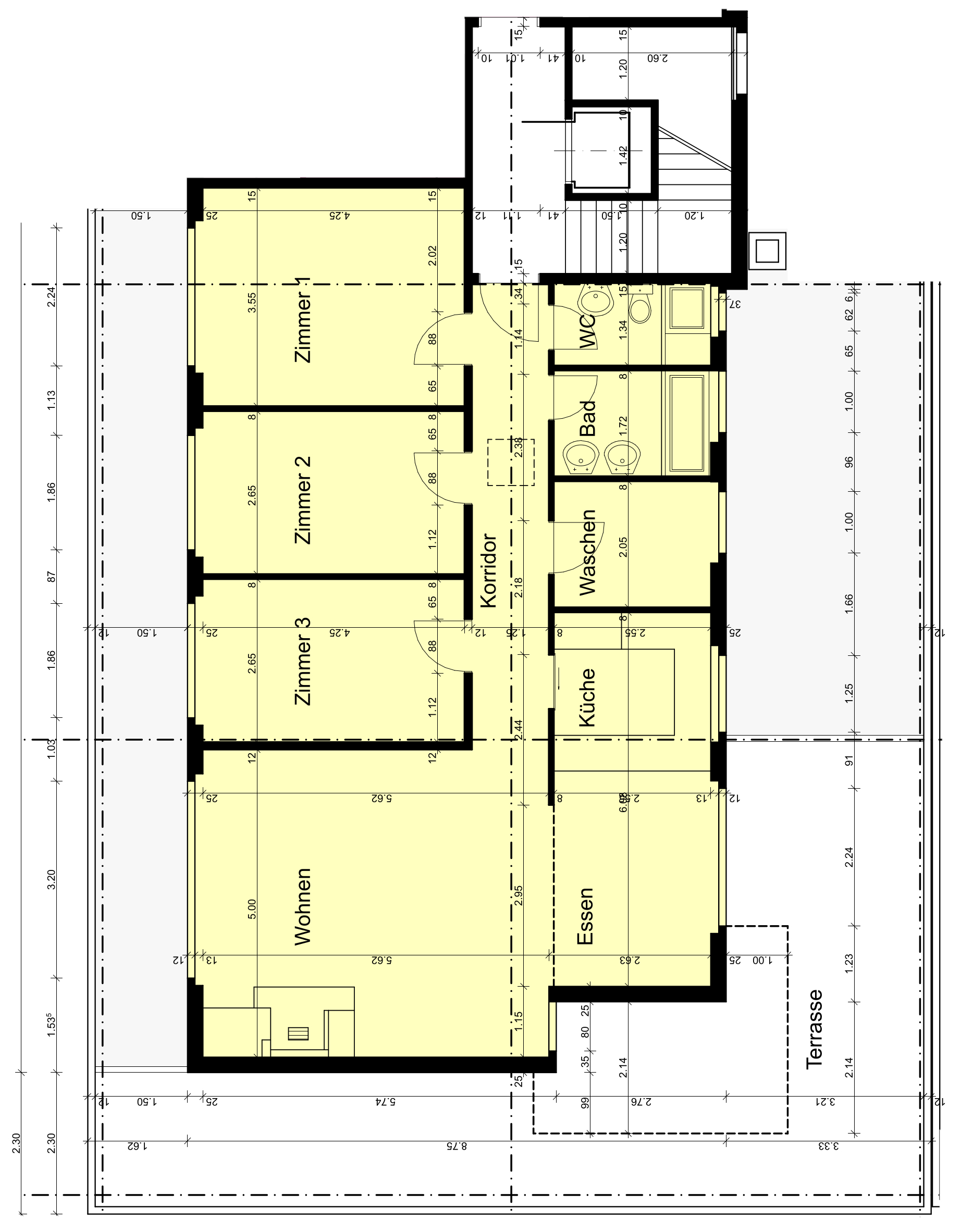Grundriss Wohnung