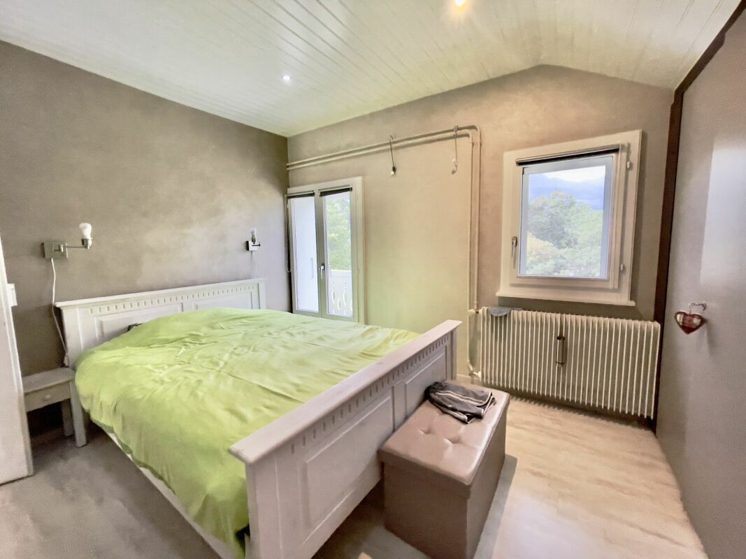 Chambre principale avec balcon Nord / Ouest