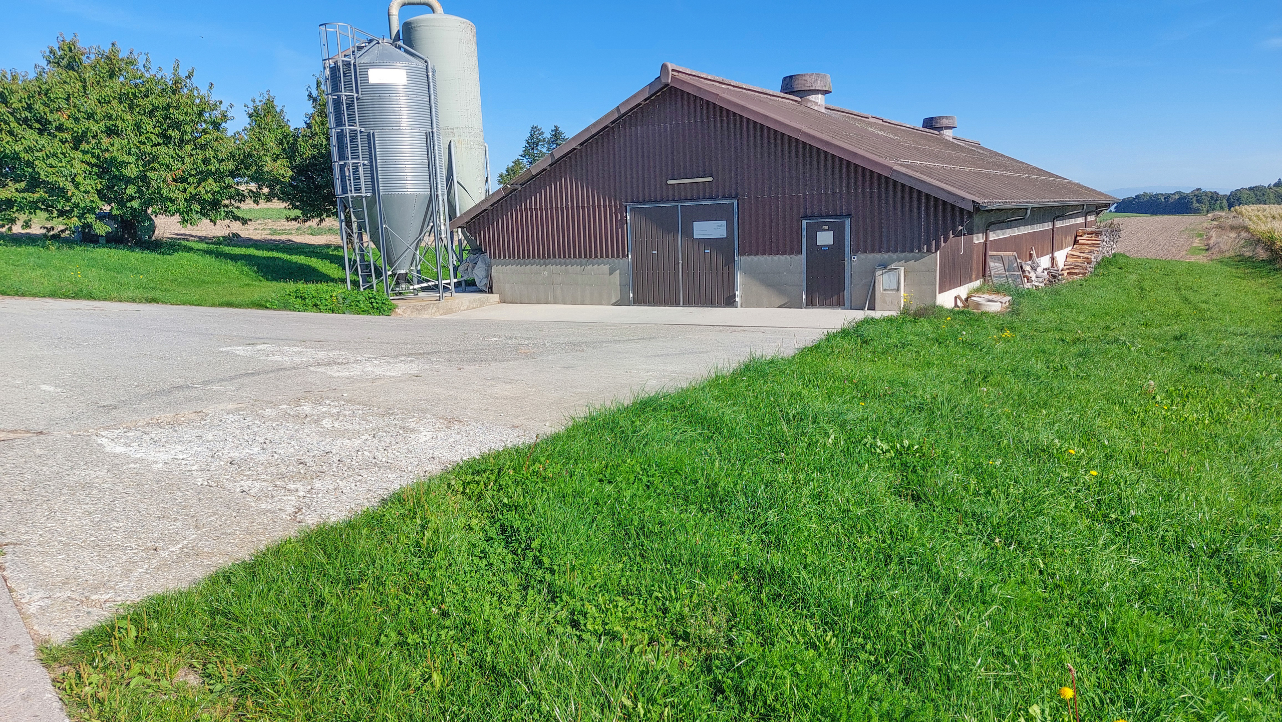 BF 37 | Halle avicole | Façades et aménagements extérieurs