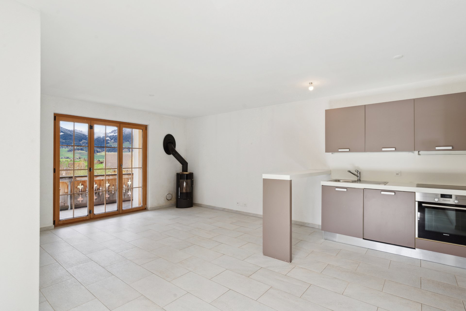 Cuisine ouverte sur le séjour Cuisine ouverte sur le séjour