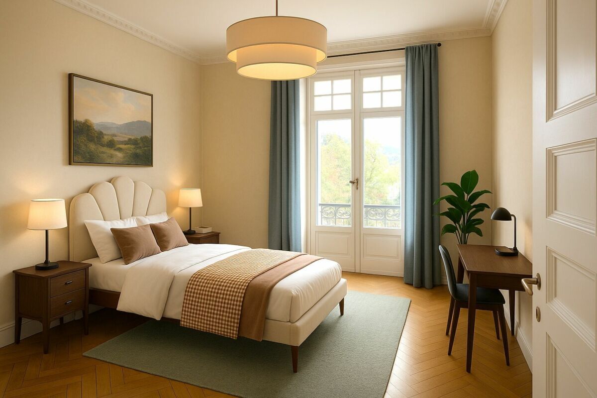 Spacieuse chambre à coucher