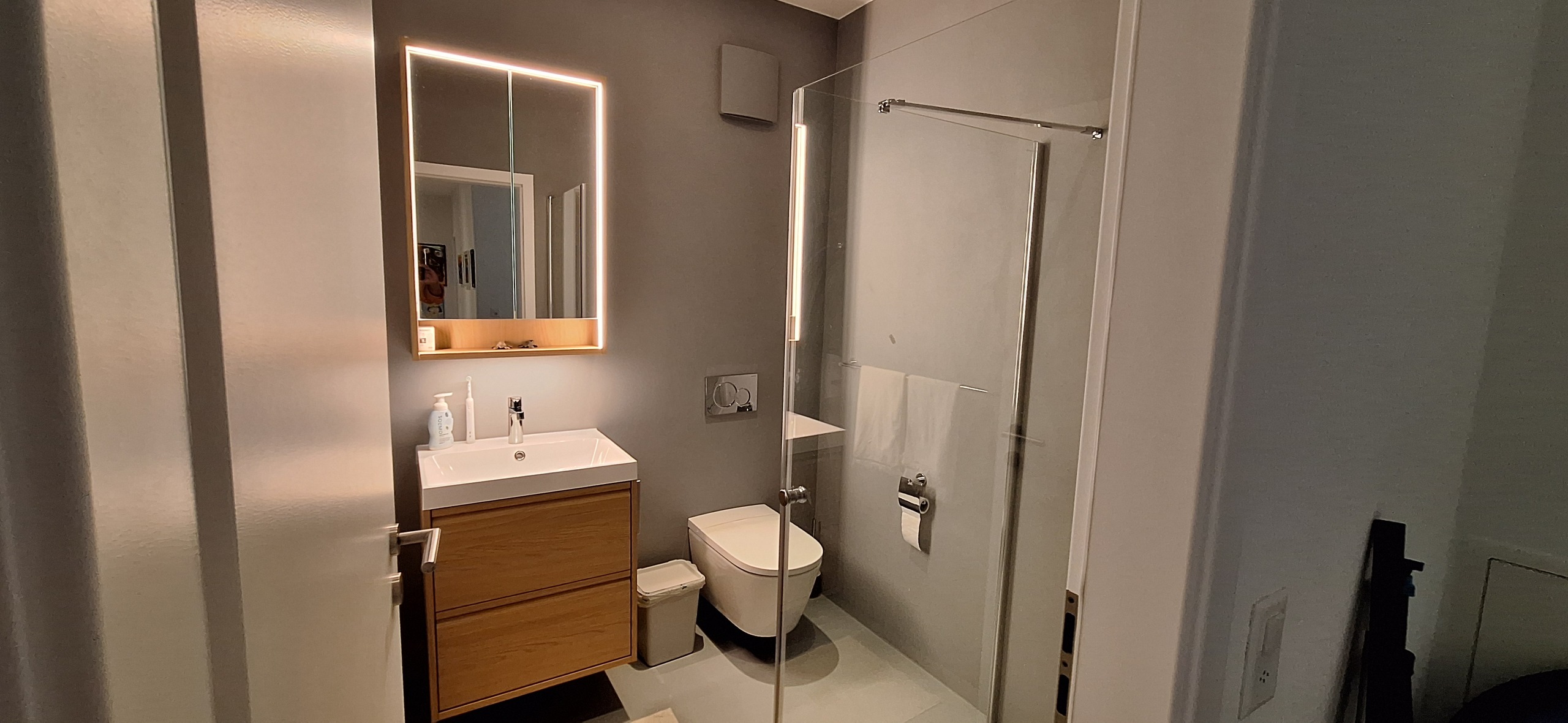 Immosol | Le Mont Clochatte 57a | WC visiteurs et douche