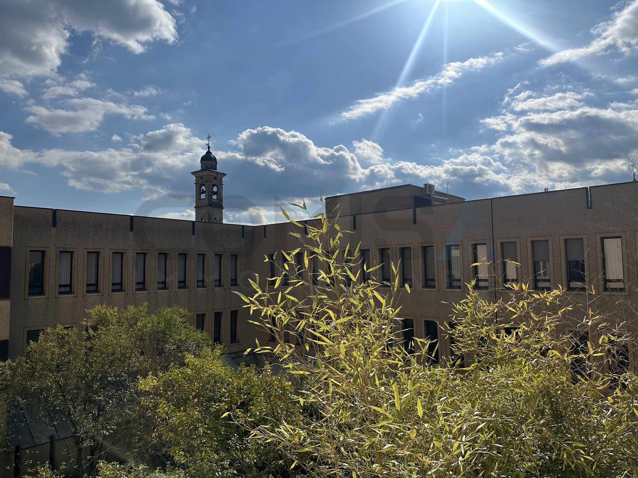 vista dall'appartamento