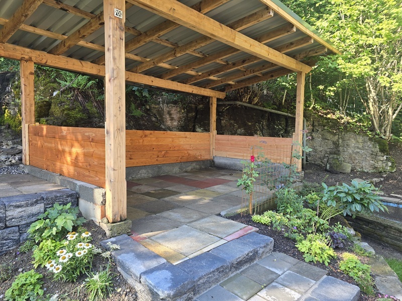 Pergola zur Mitbenützung Pergola zur Mitbenützung
