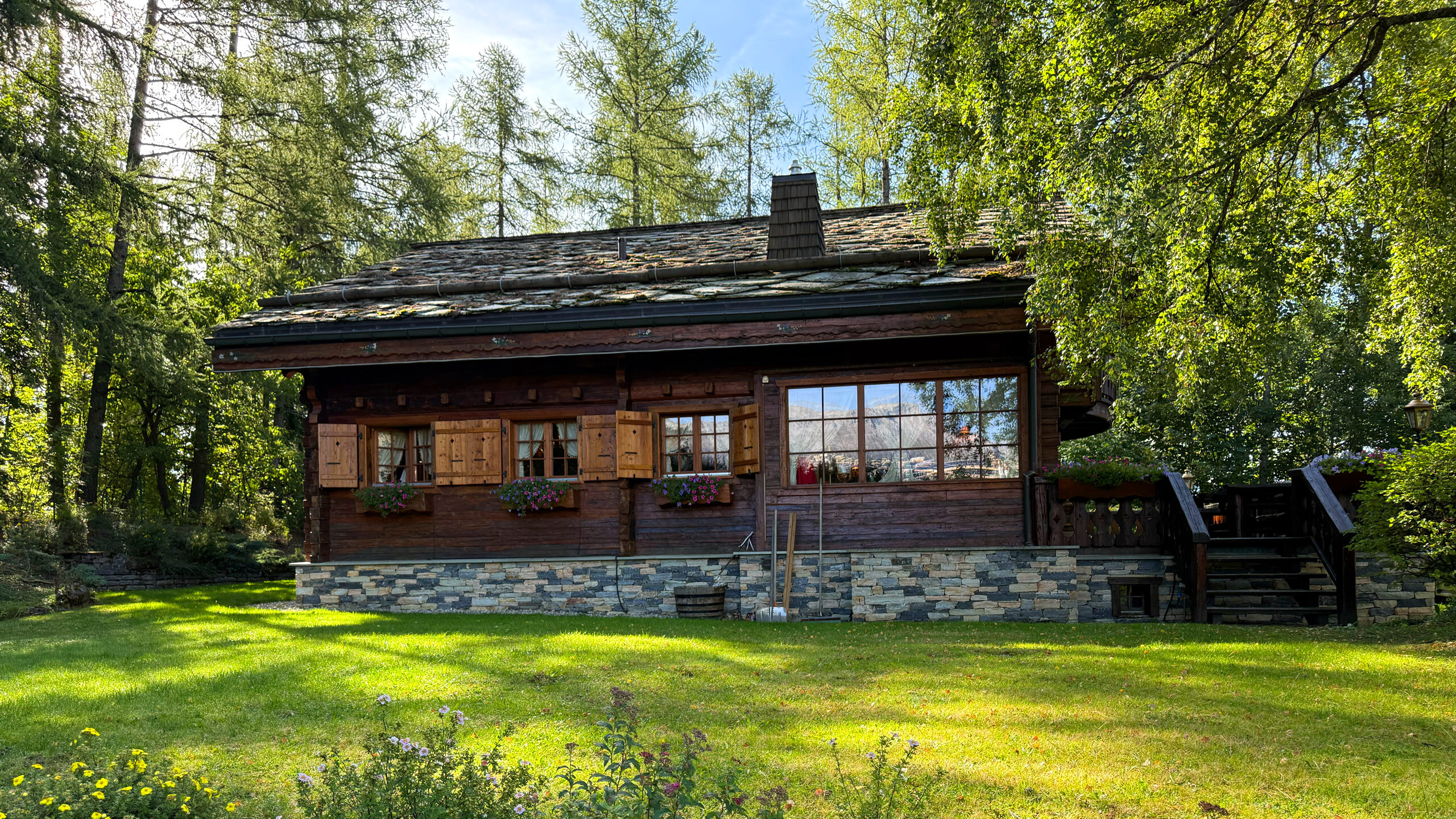Extérieur chalet - Vue latérale