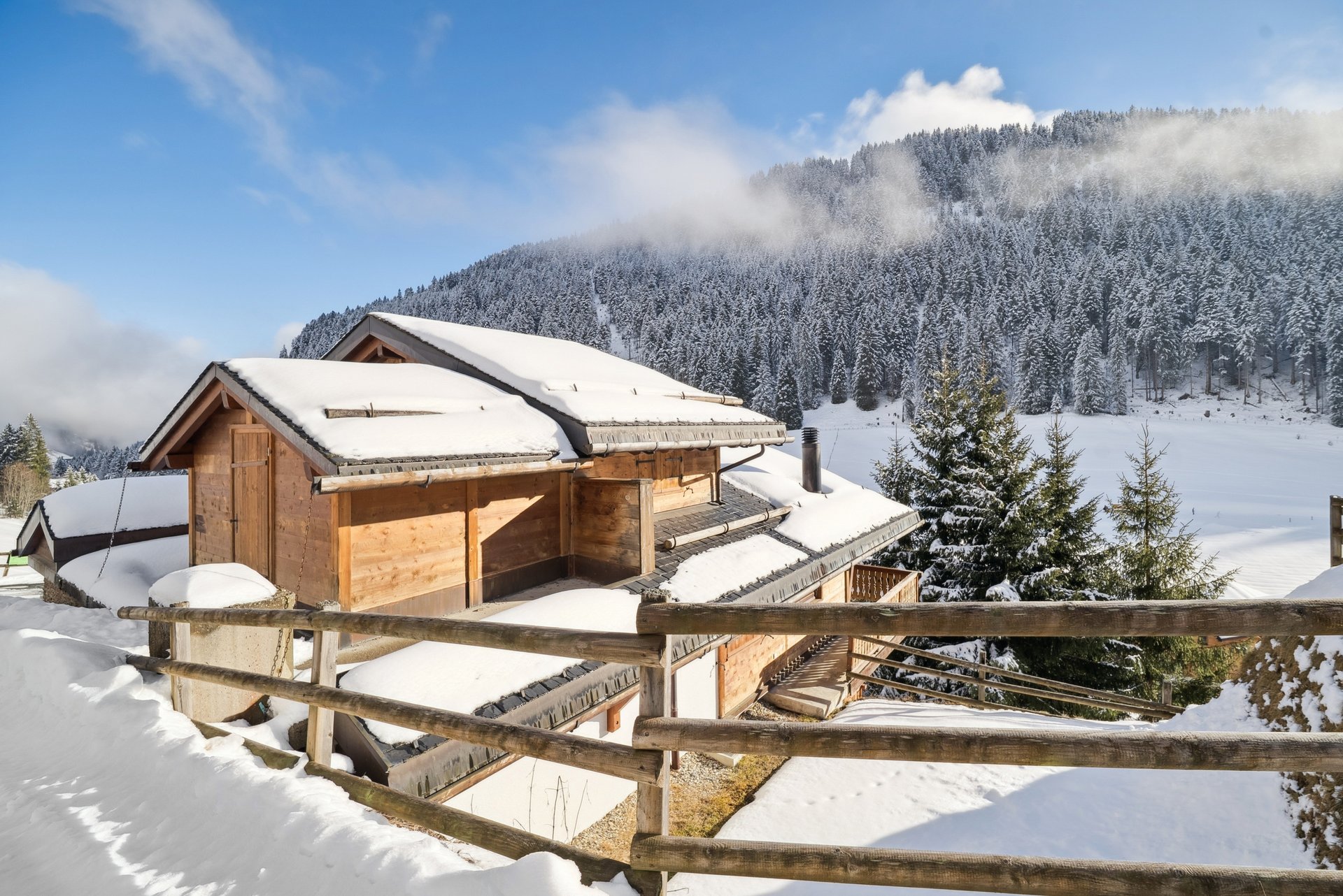 Access to the chalet