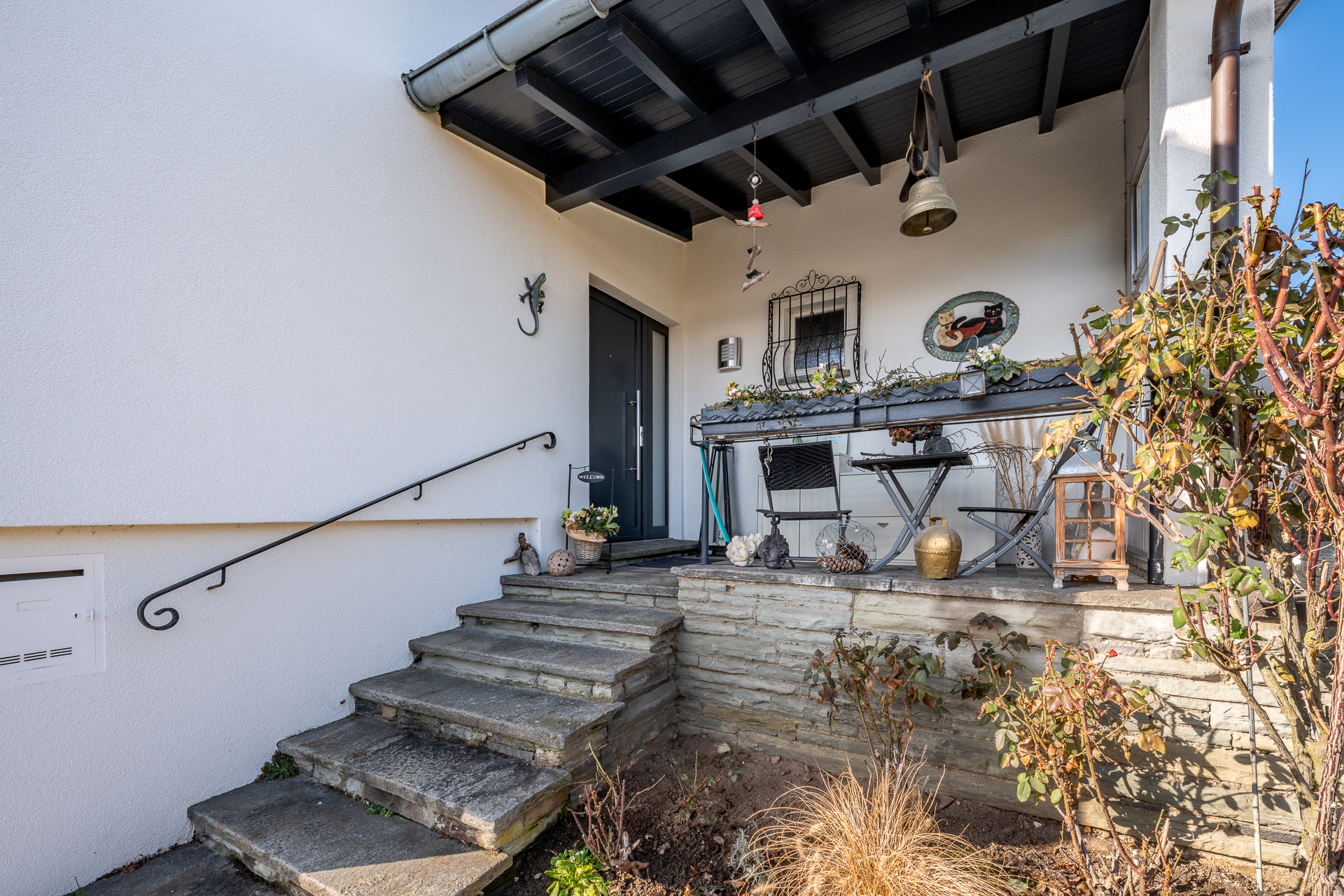 Hauseingangsbereich aussen