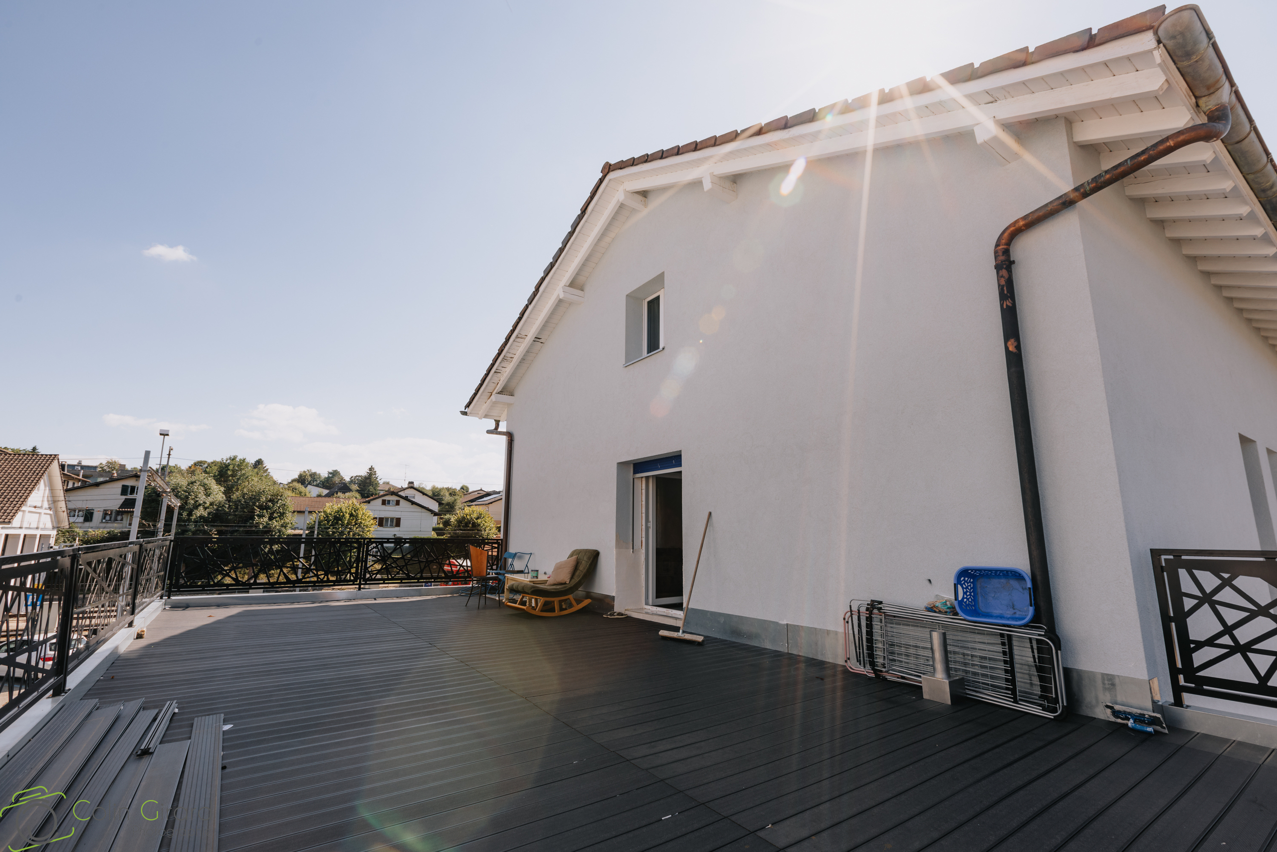 Terrasse appartement premier étage