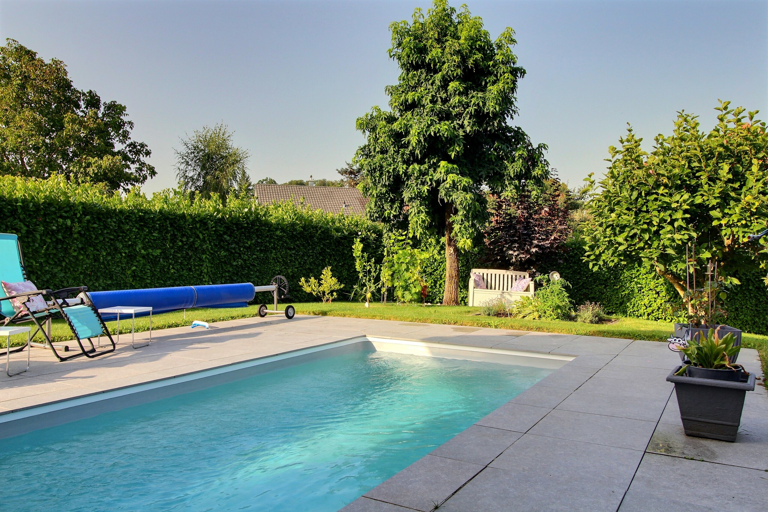 Vue piscine