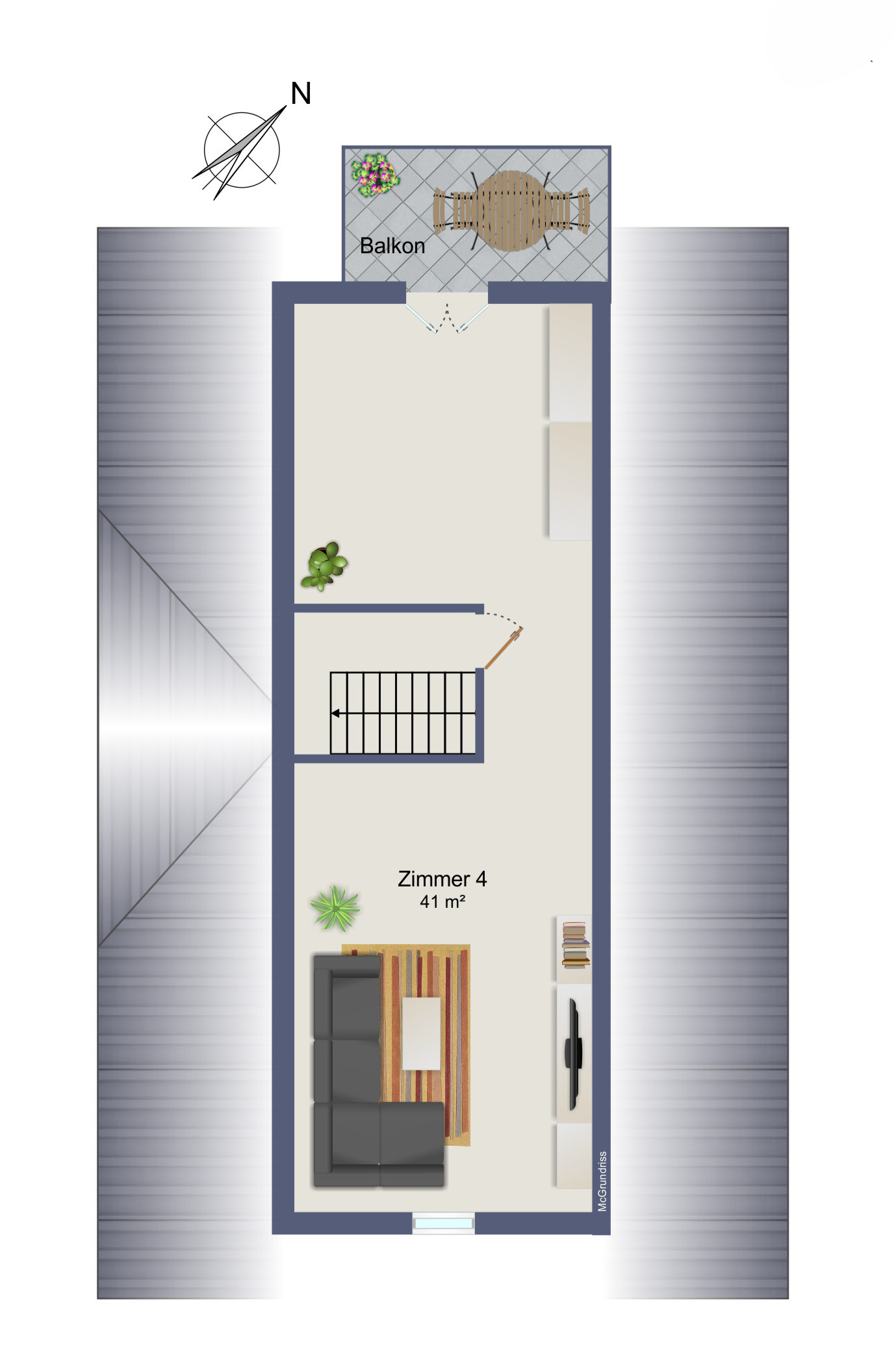 Grundriss Dachgeschoss