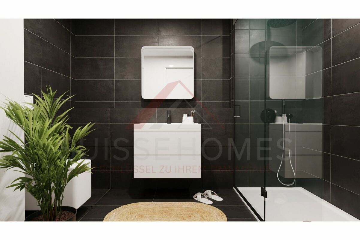 Badezimmer mit Dusche ? Salle de bains avec douche