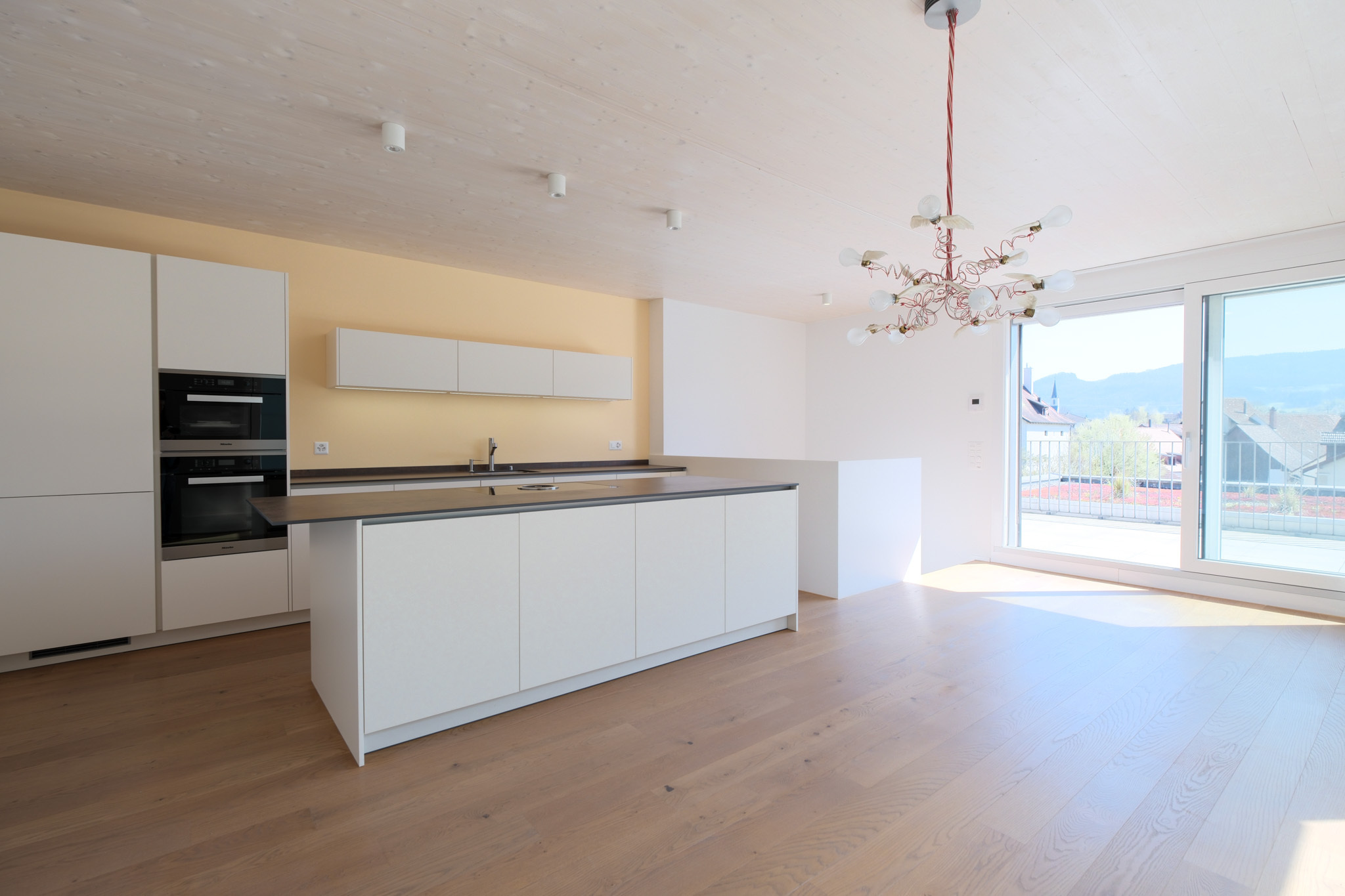 Attikageschoss mit Küche