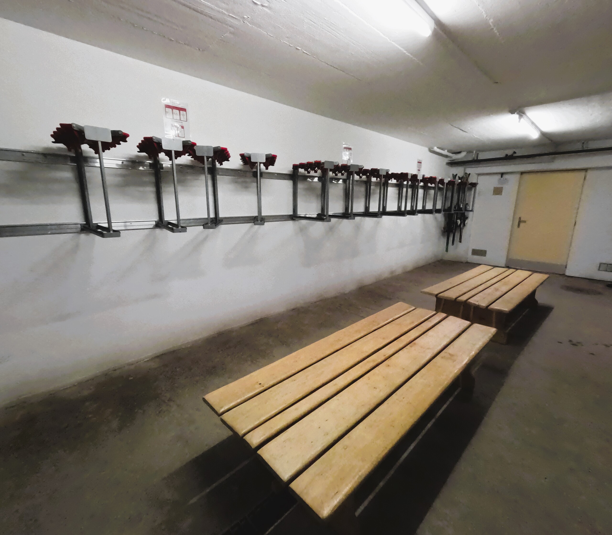 Ski-room de l'immeuble