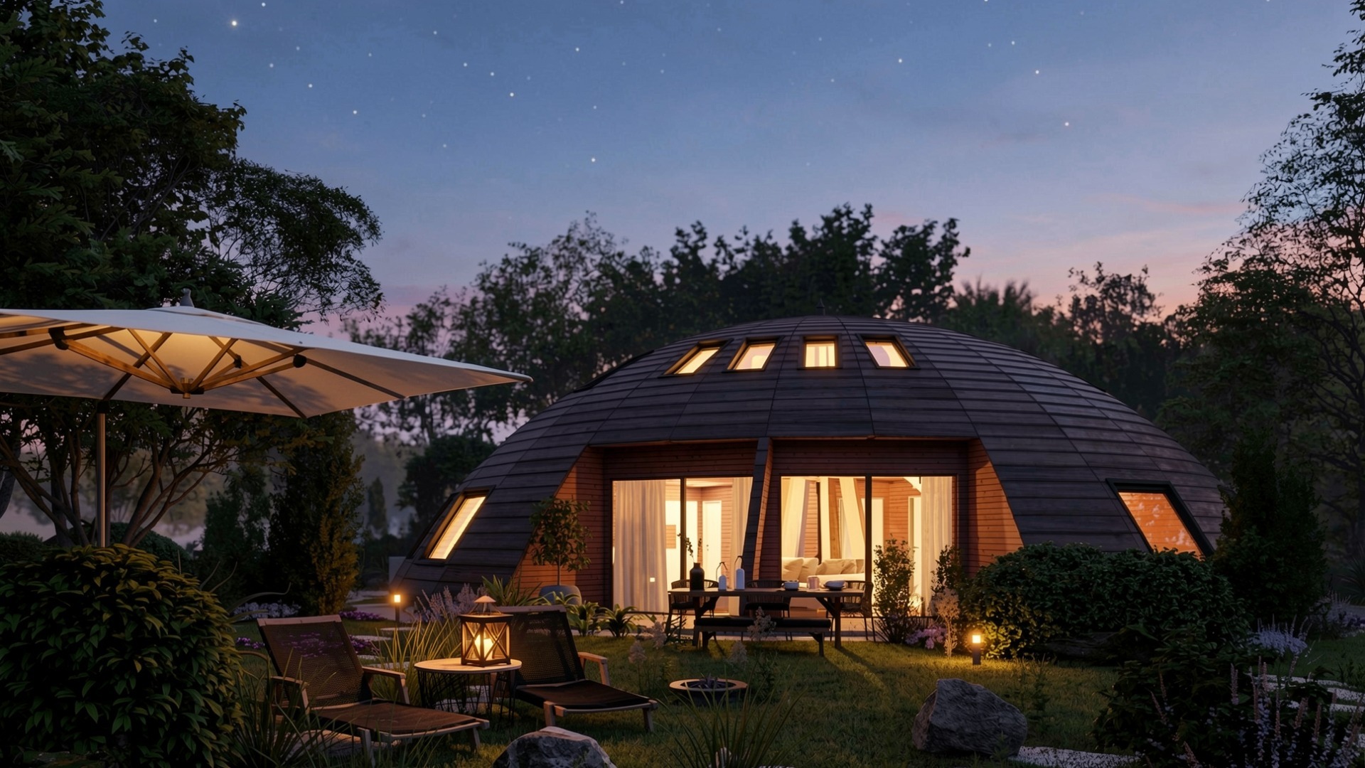 Projet immobilier à Villarimboud avec 2 maisons Domespace à vendre : l'extérieur.