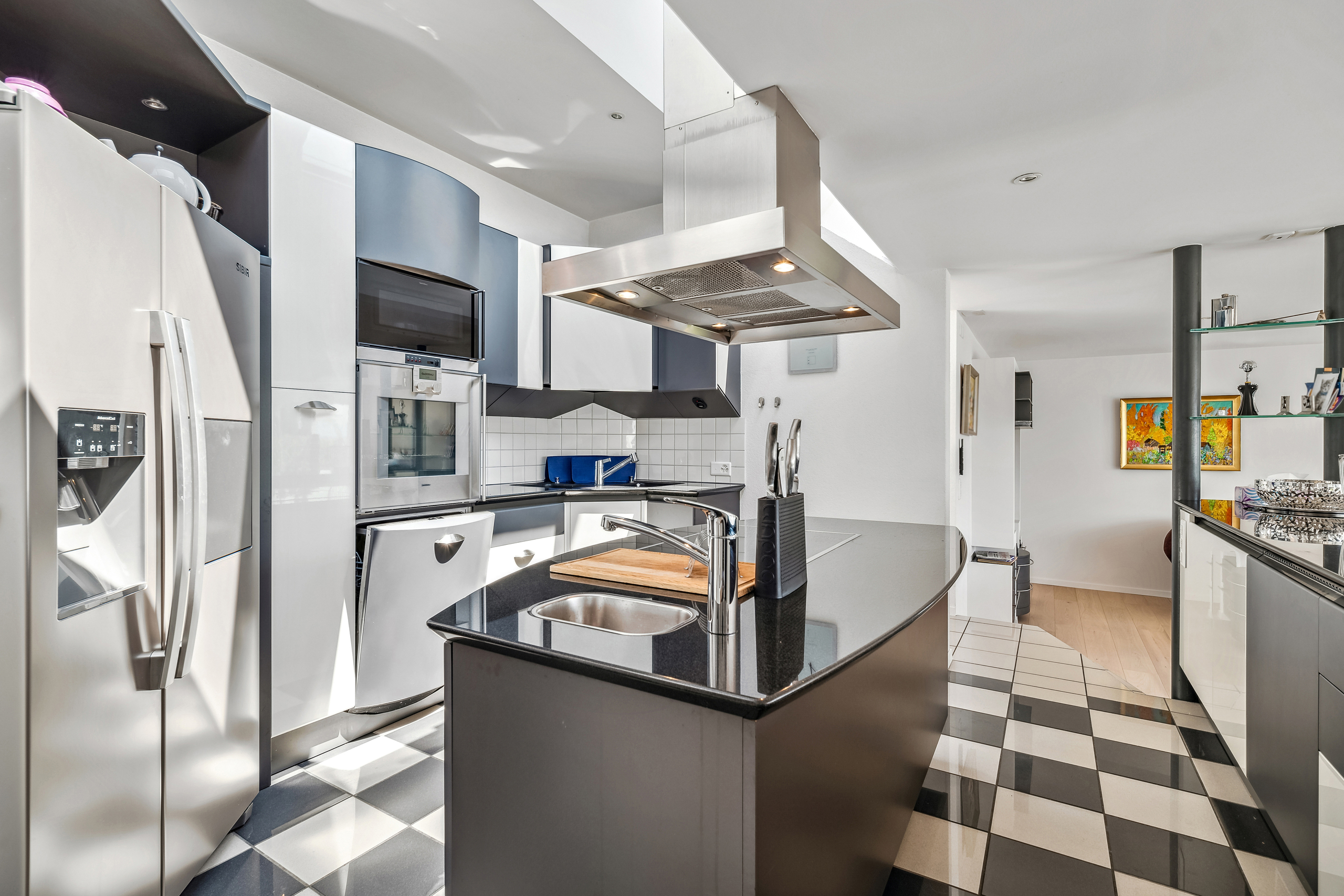 Cuisine avec ilot central