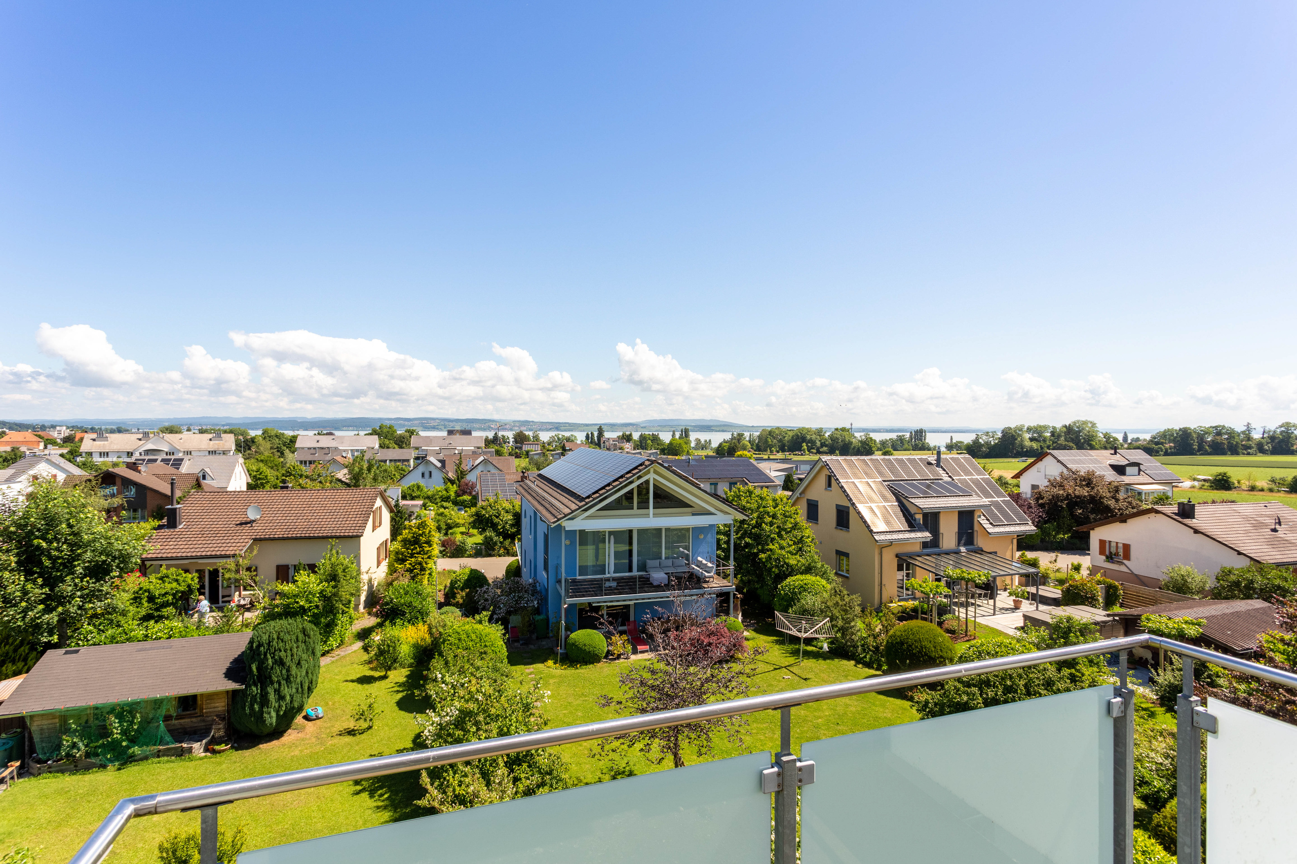 Herrliche Seesicht. Herrliche Seesicht.