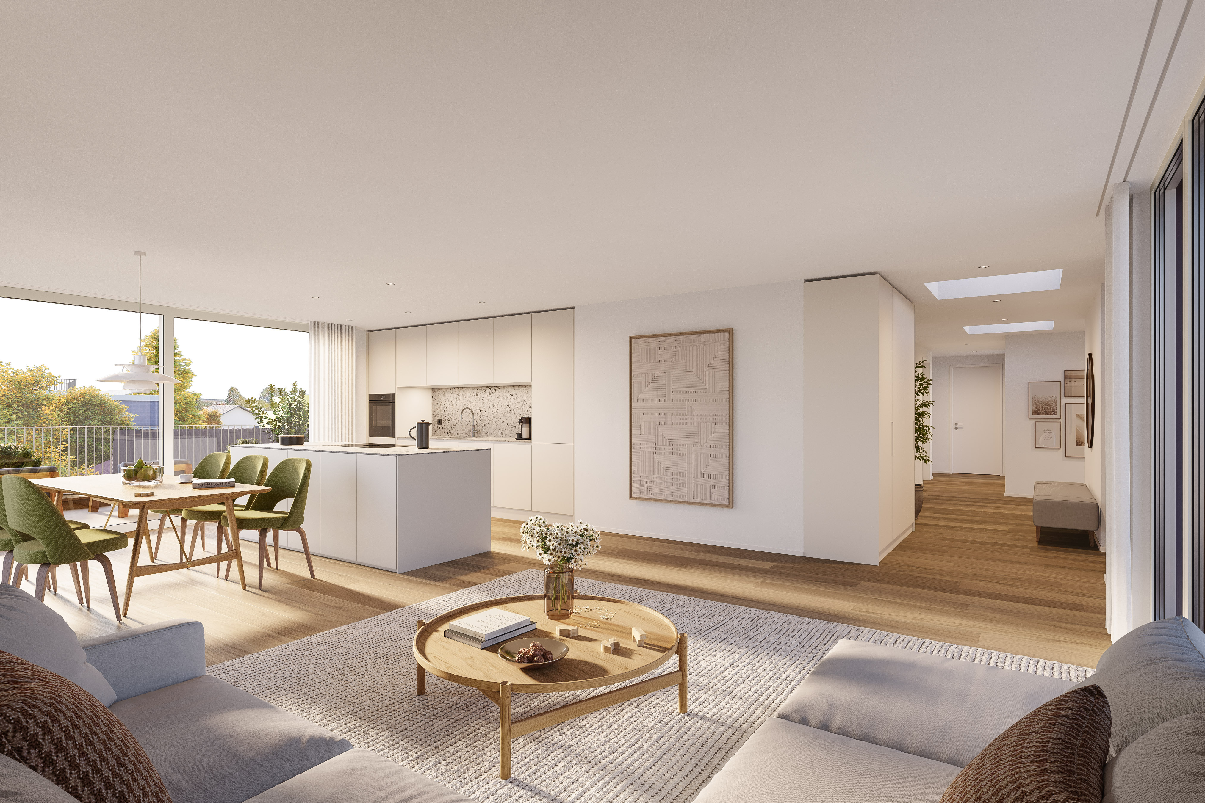 Die Visualisierung dient nur als Veranschaulichung und spiegelt im Detail nicht das Projekt wider