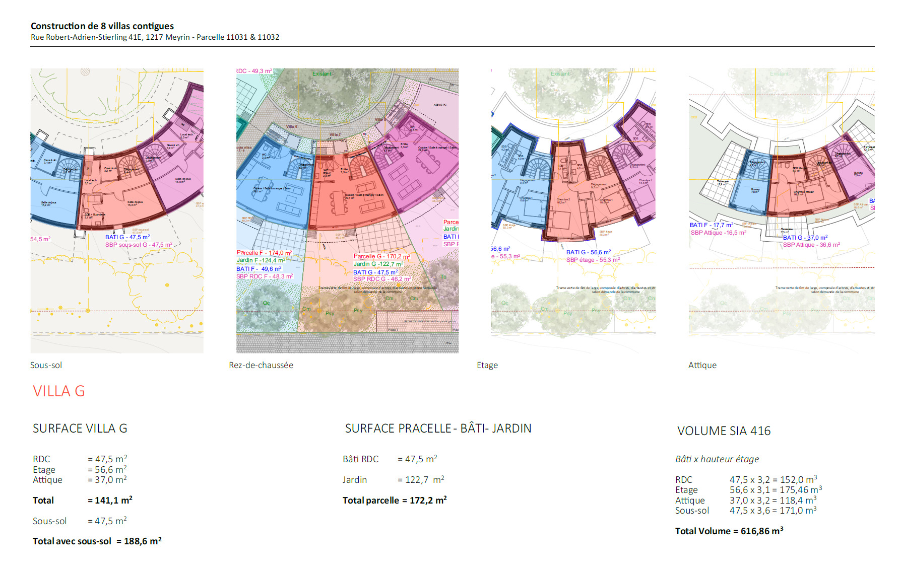 PLANS VILLA G PLANS VILLA G