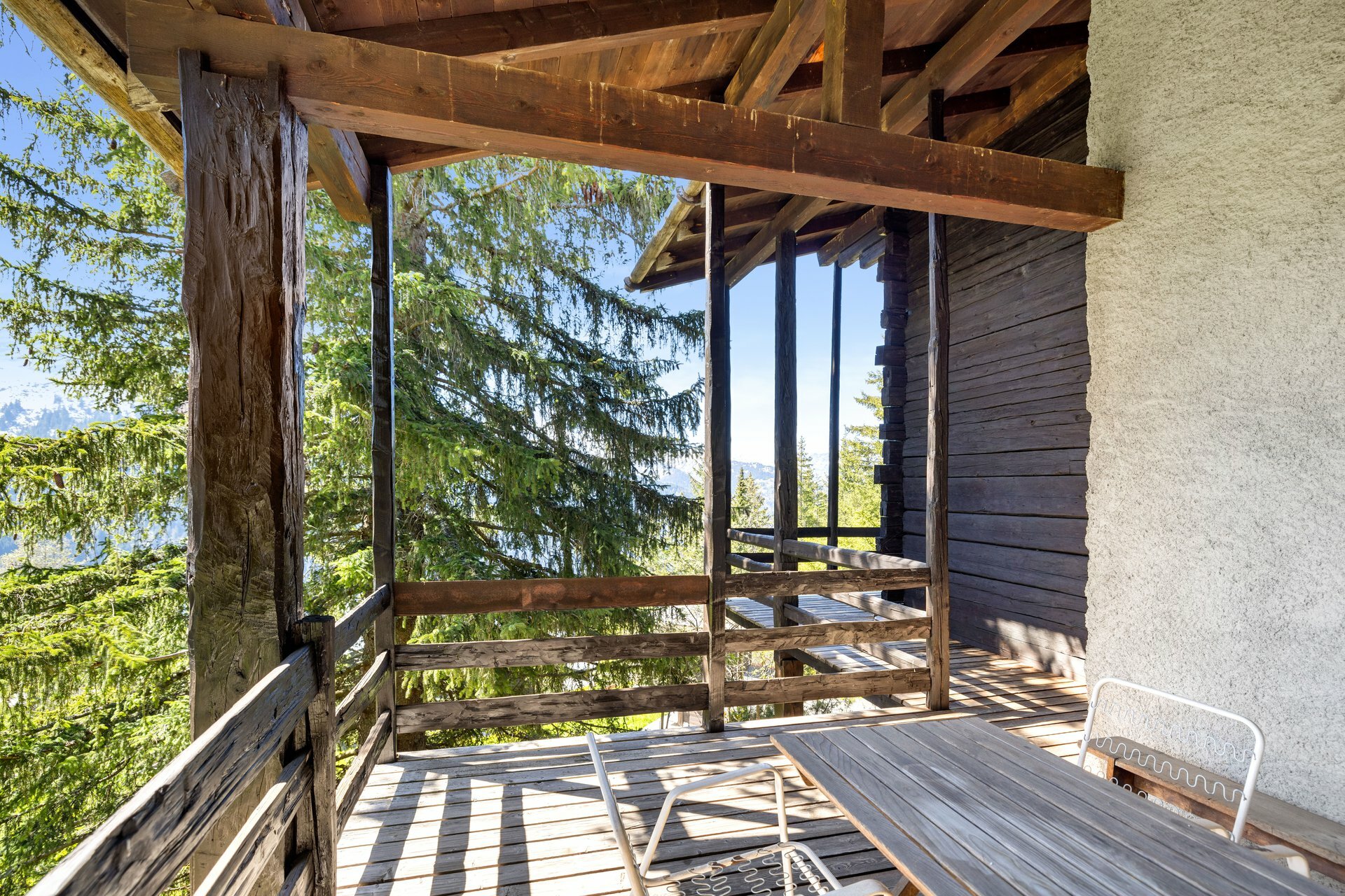 Überdachte Terrasse