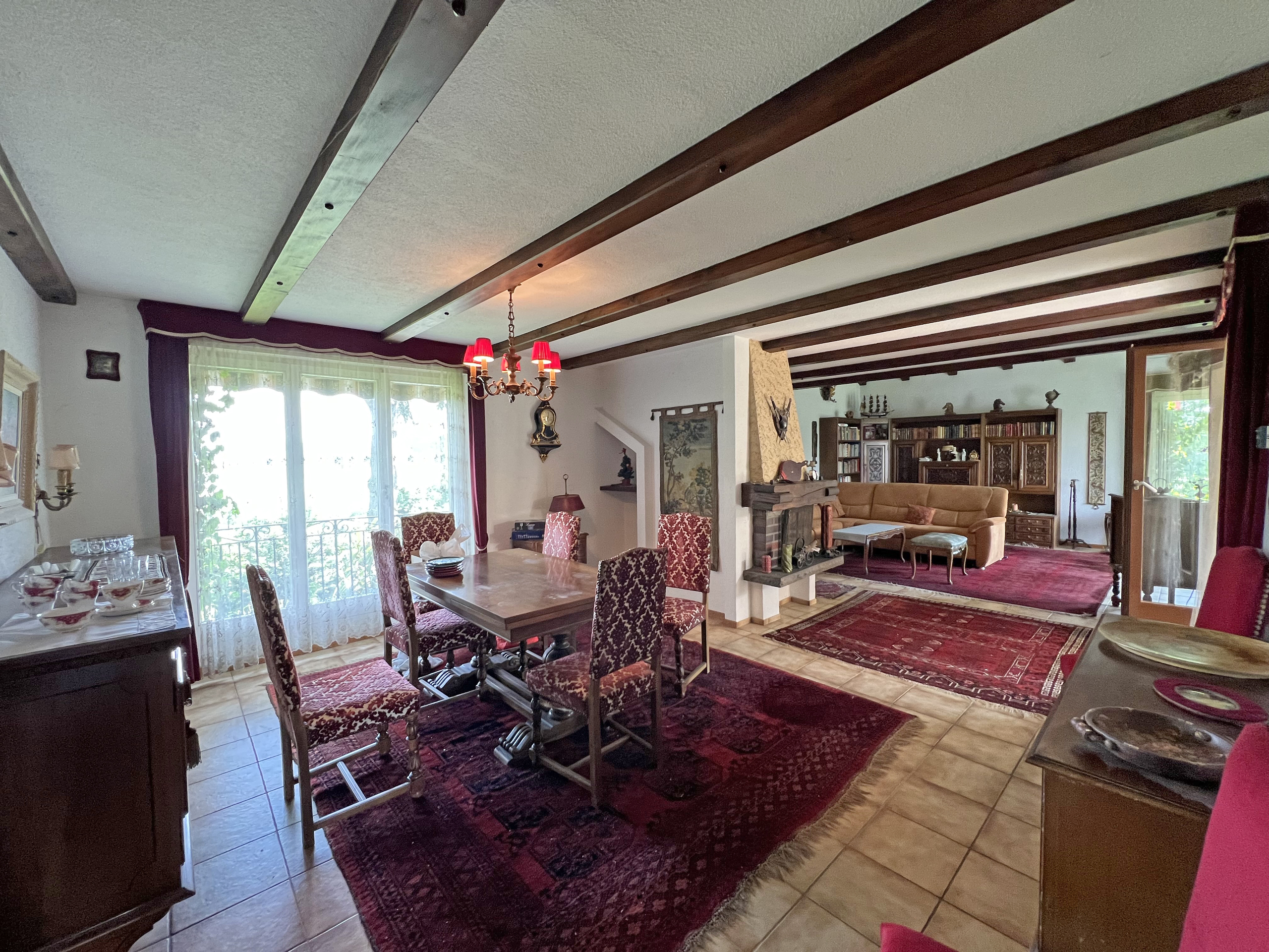 Salle à manger et séjour - Rez supérieur
