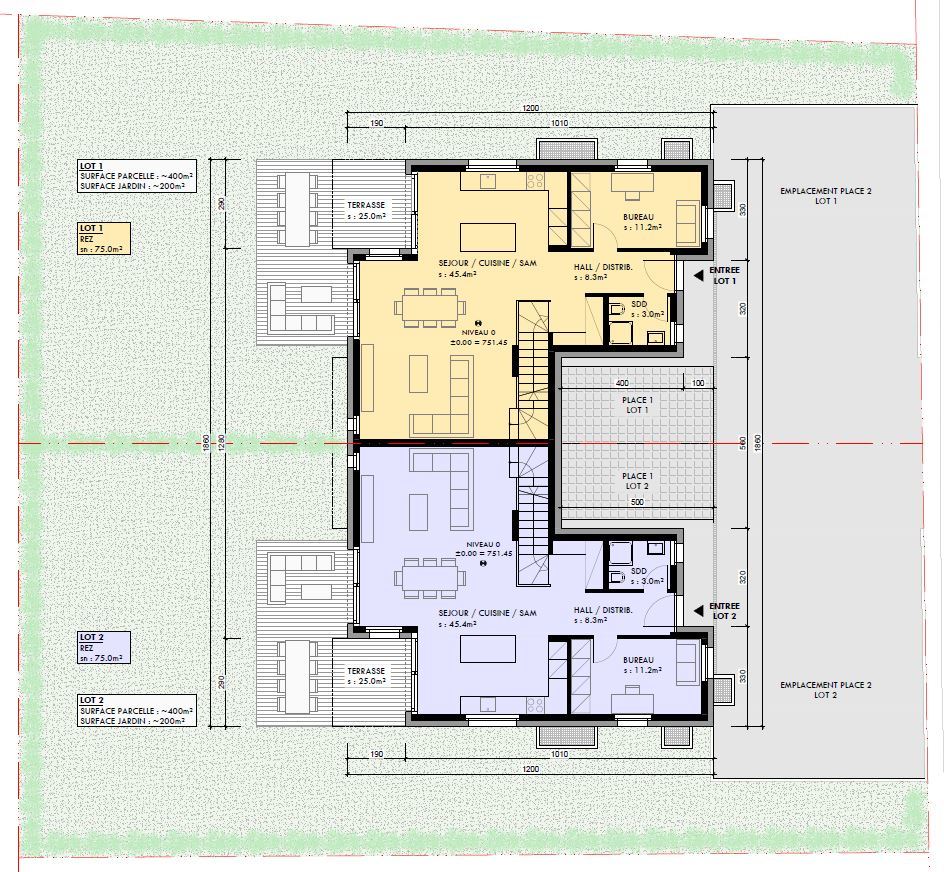 Plan - Rez-de-Chausée