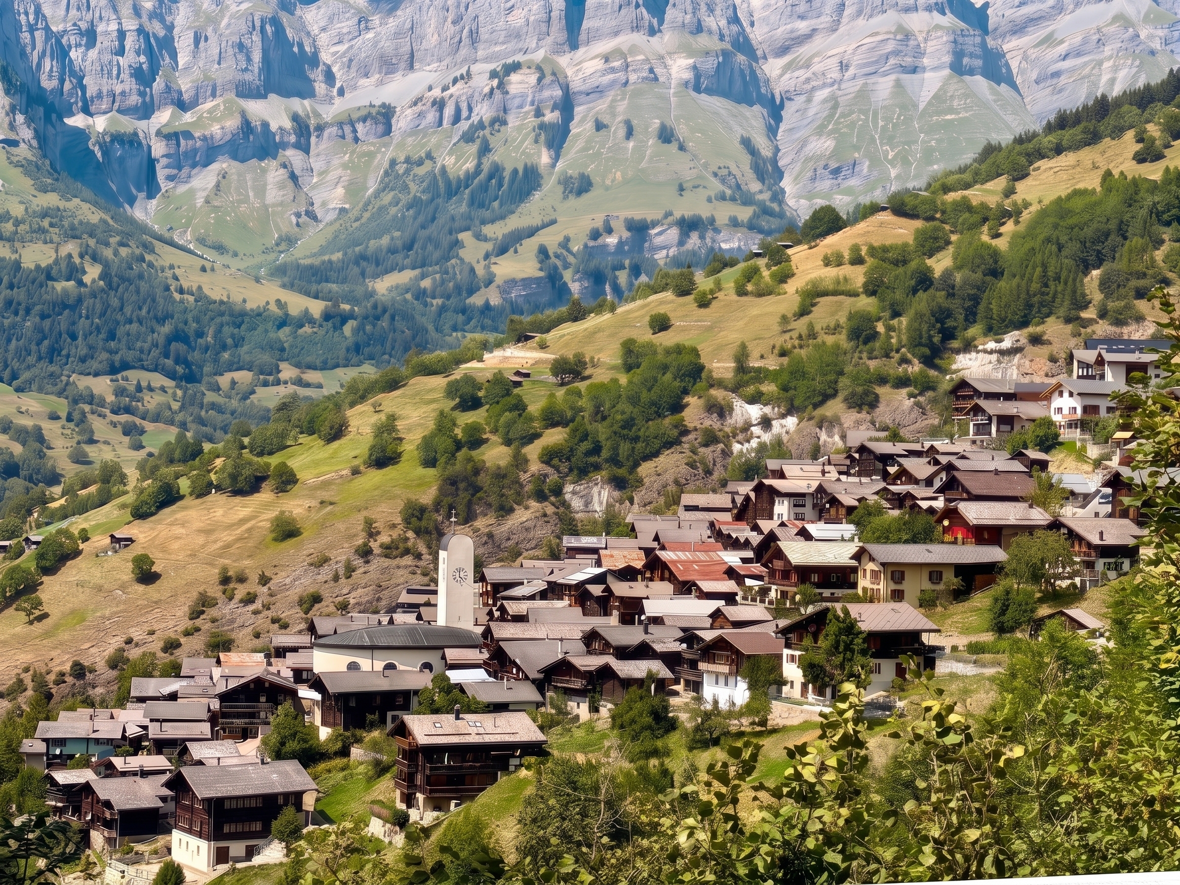 Albinen - Tor zu Leukerbad Albinen - Tor zu Leukerbad