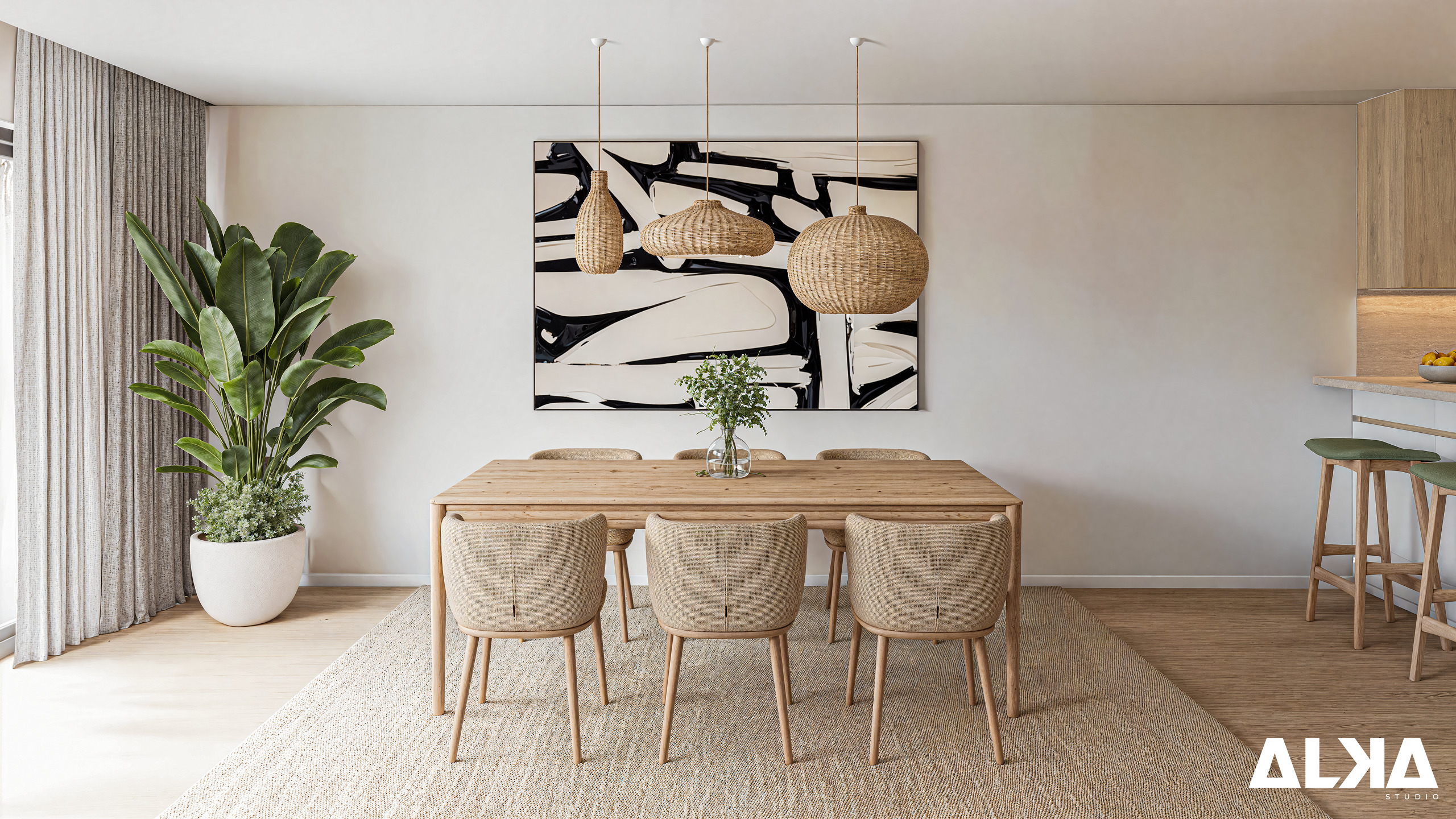 Image virtuelle, les finitions sont au choix des preneurs selon les budgets alloués