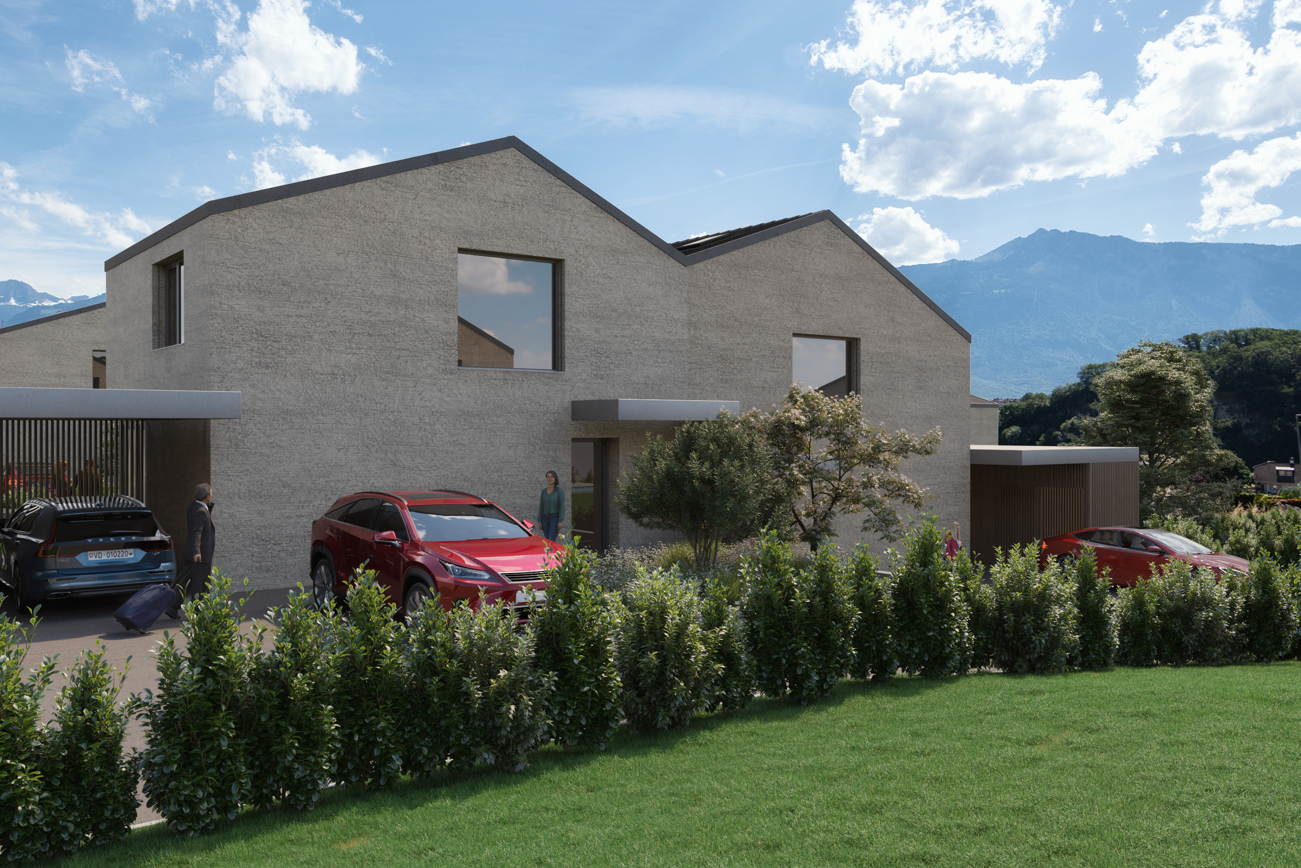 Villa type B - extérieur