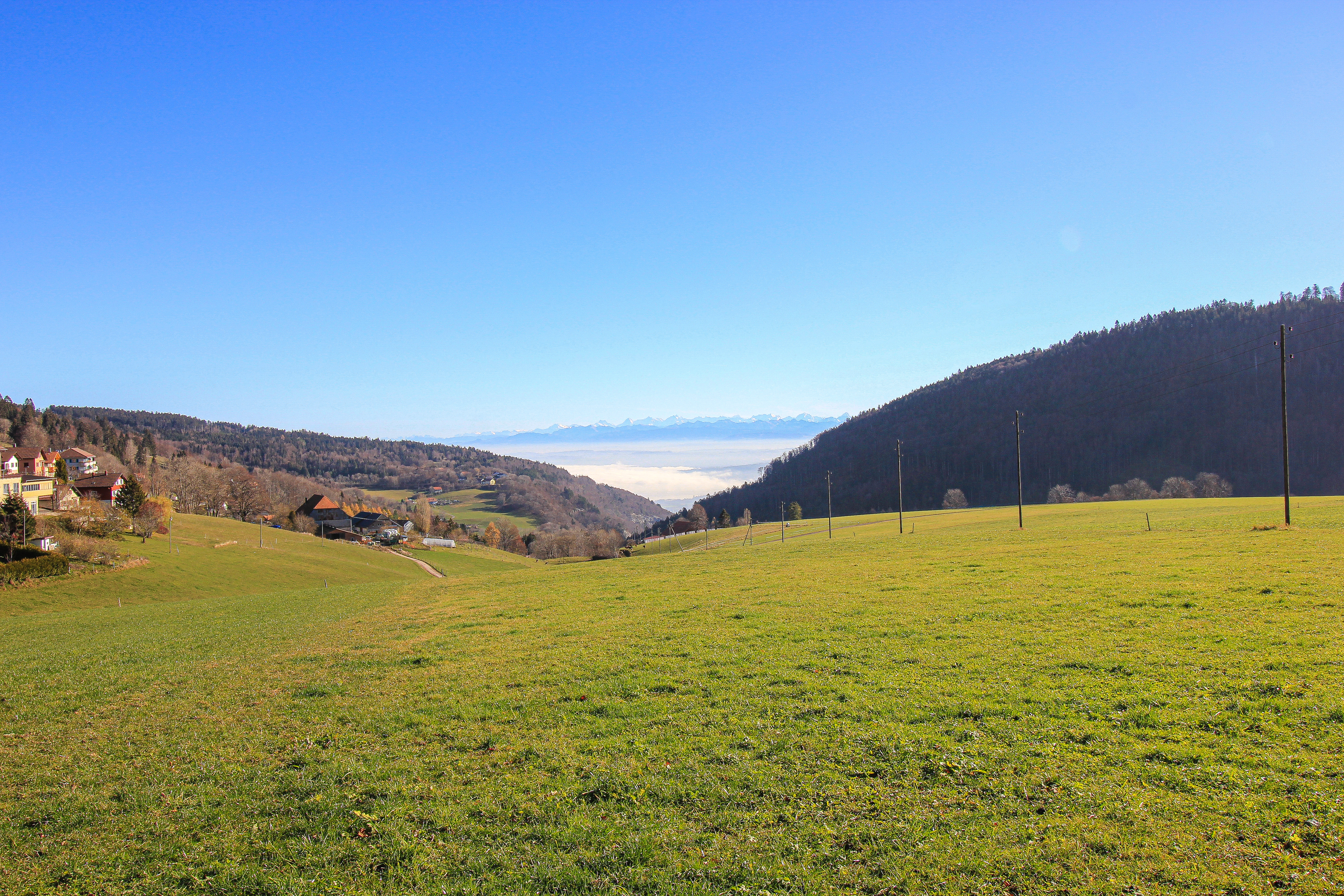 Vue sur la plaine  Vue sur la plaine