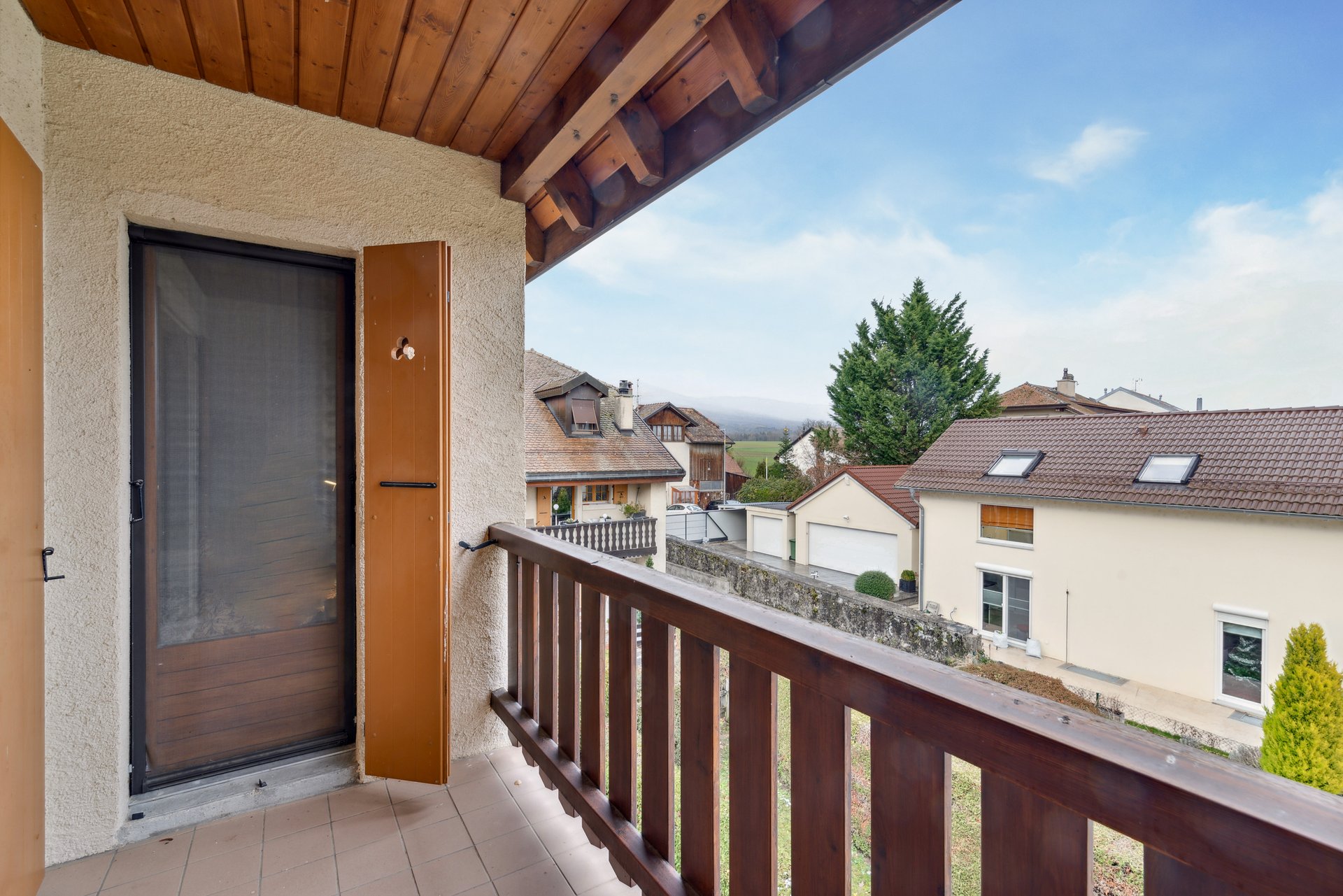 Balcon coté cuisine