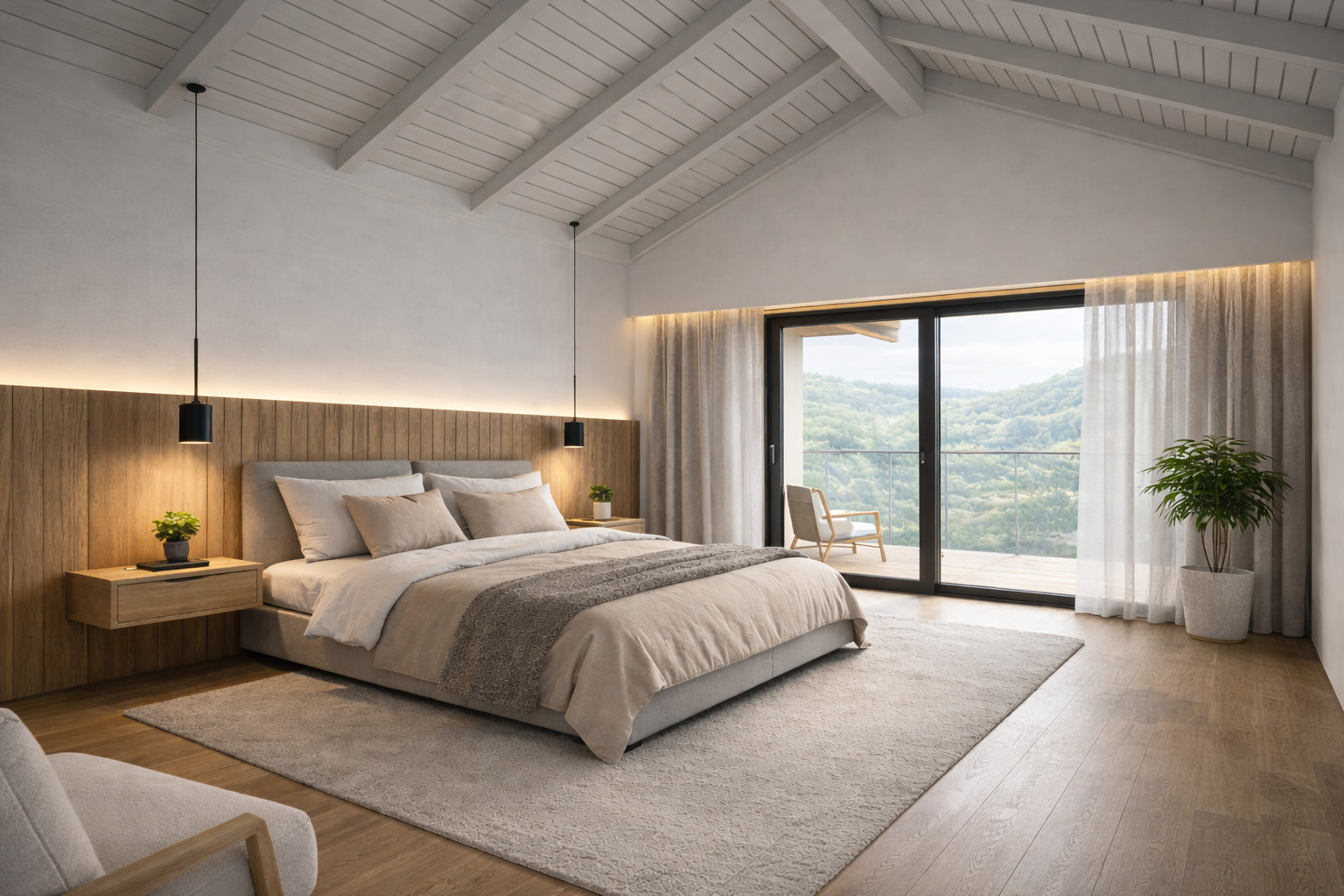 Chambre à coucher_exemple / projection