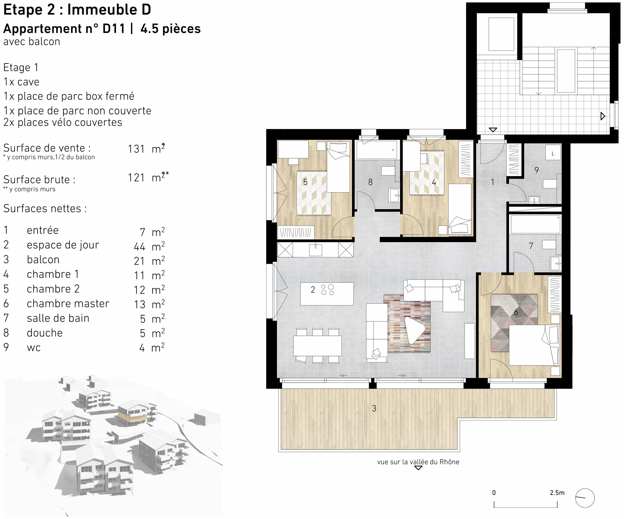 Presentation plan - Frâne - Apartment D11 Presentation plan - Frâne - Apartment D11