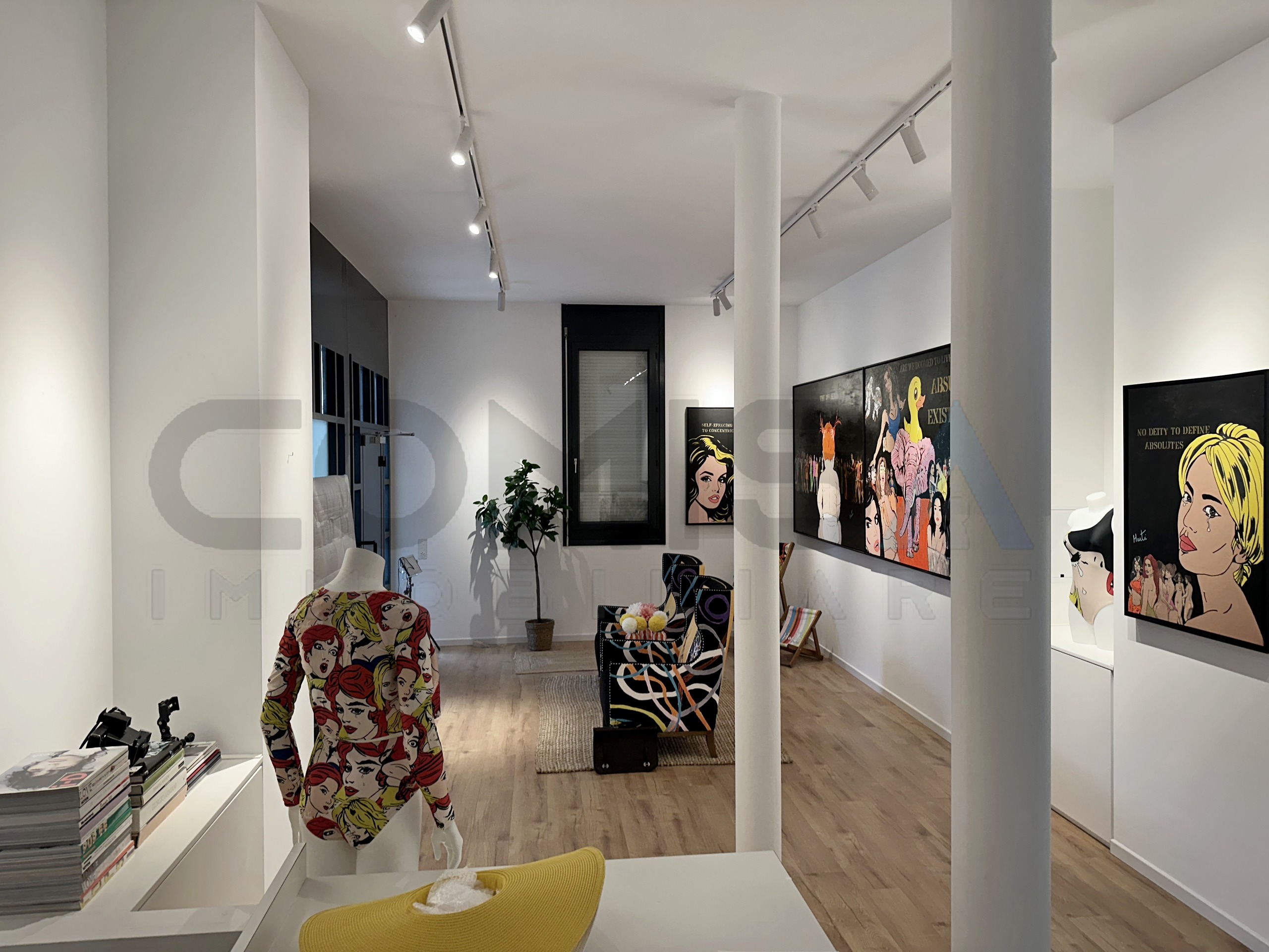 ground-floor space with storefronts ground-floor space with storefronts