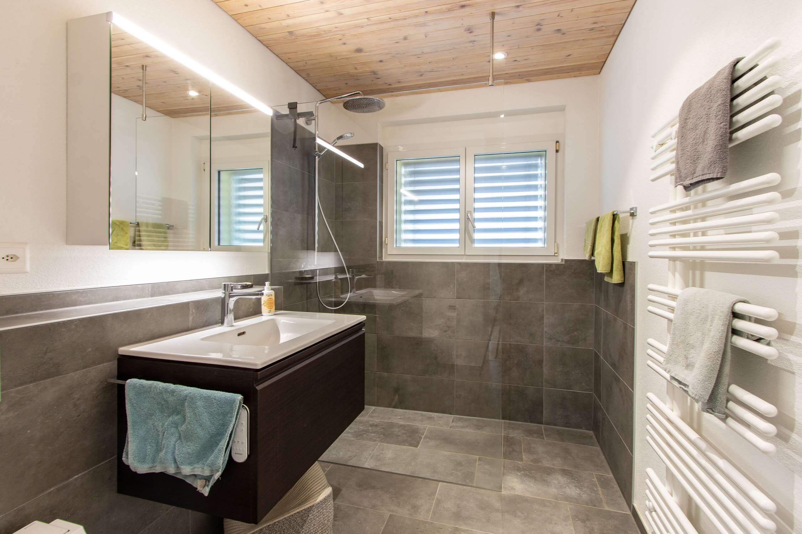 Rez-de-chaussée: bain