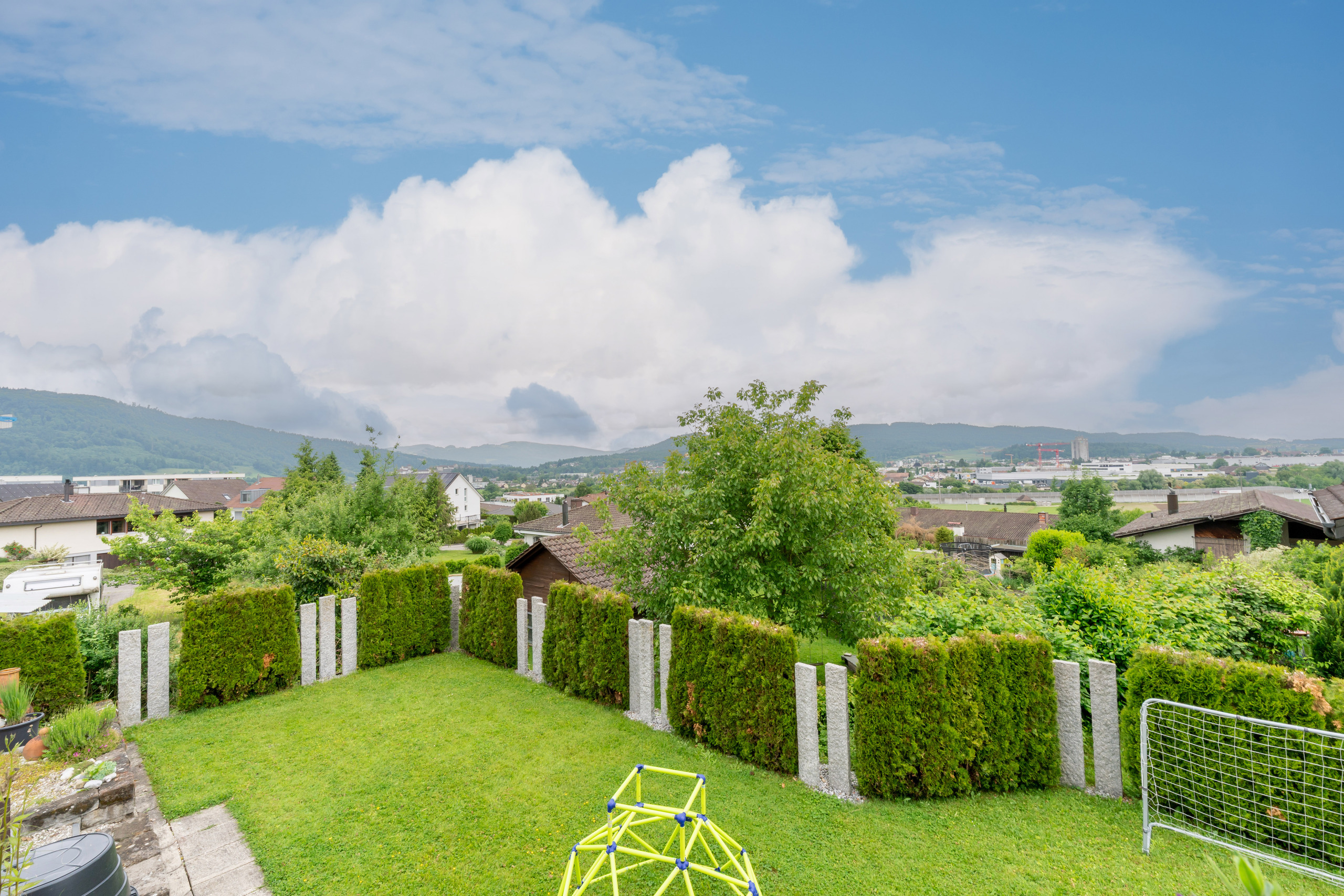 Aussicht über ganz Rothrist, Aarburg und Oftringen