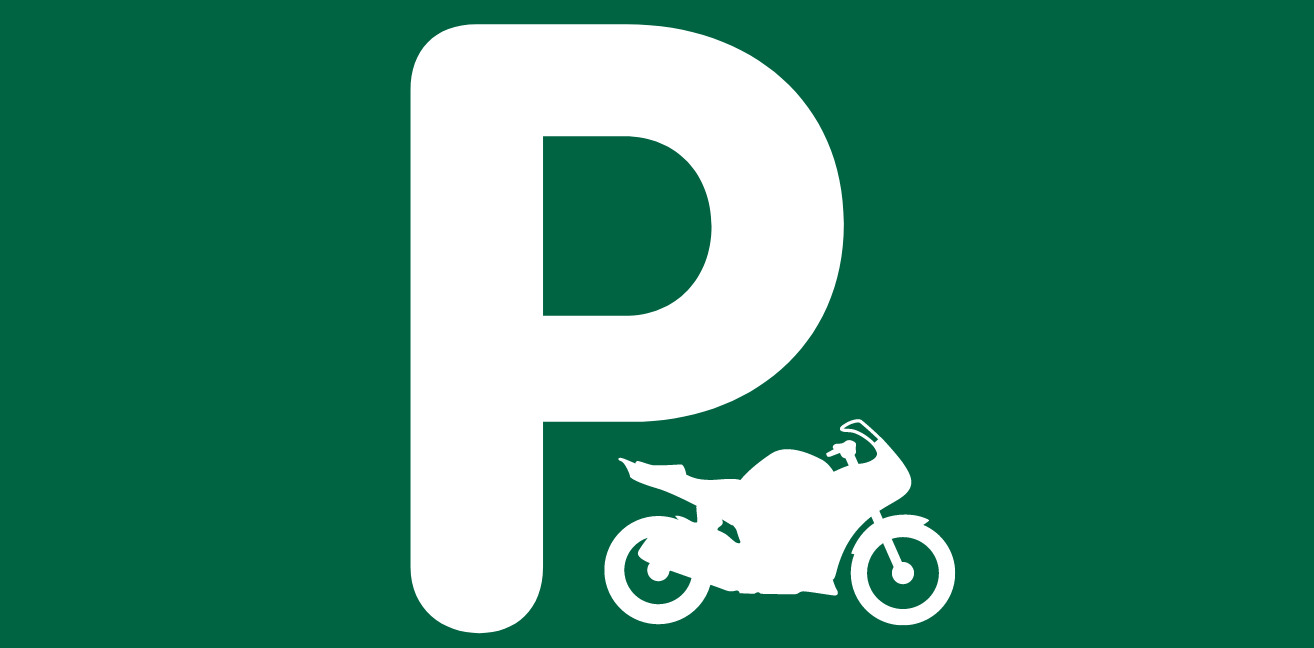 Place de parc moto 