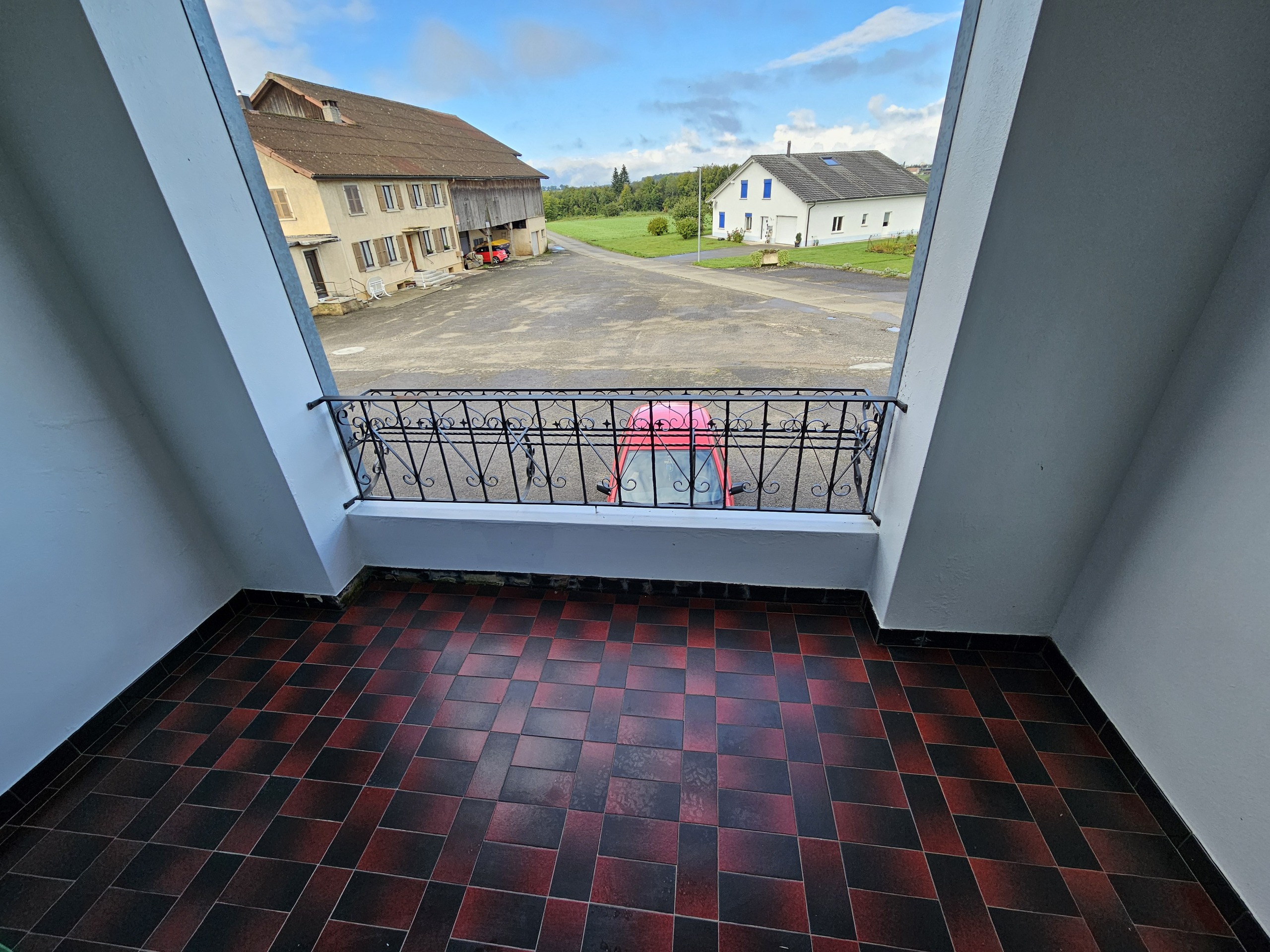 Balcon accès depuis une chambre
