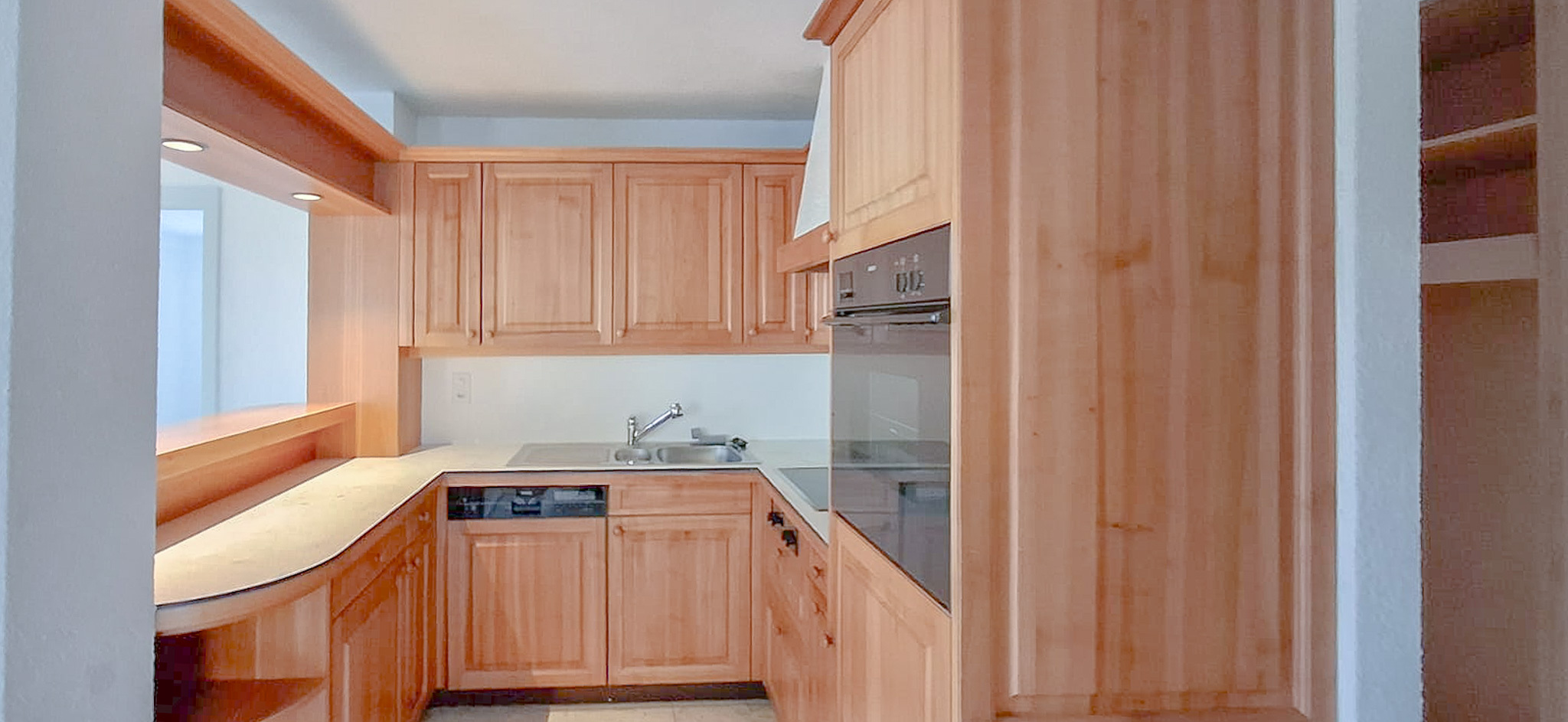 Cuisine agencée ouverte