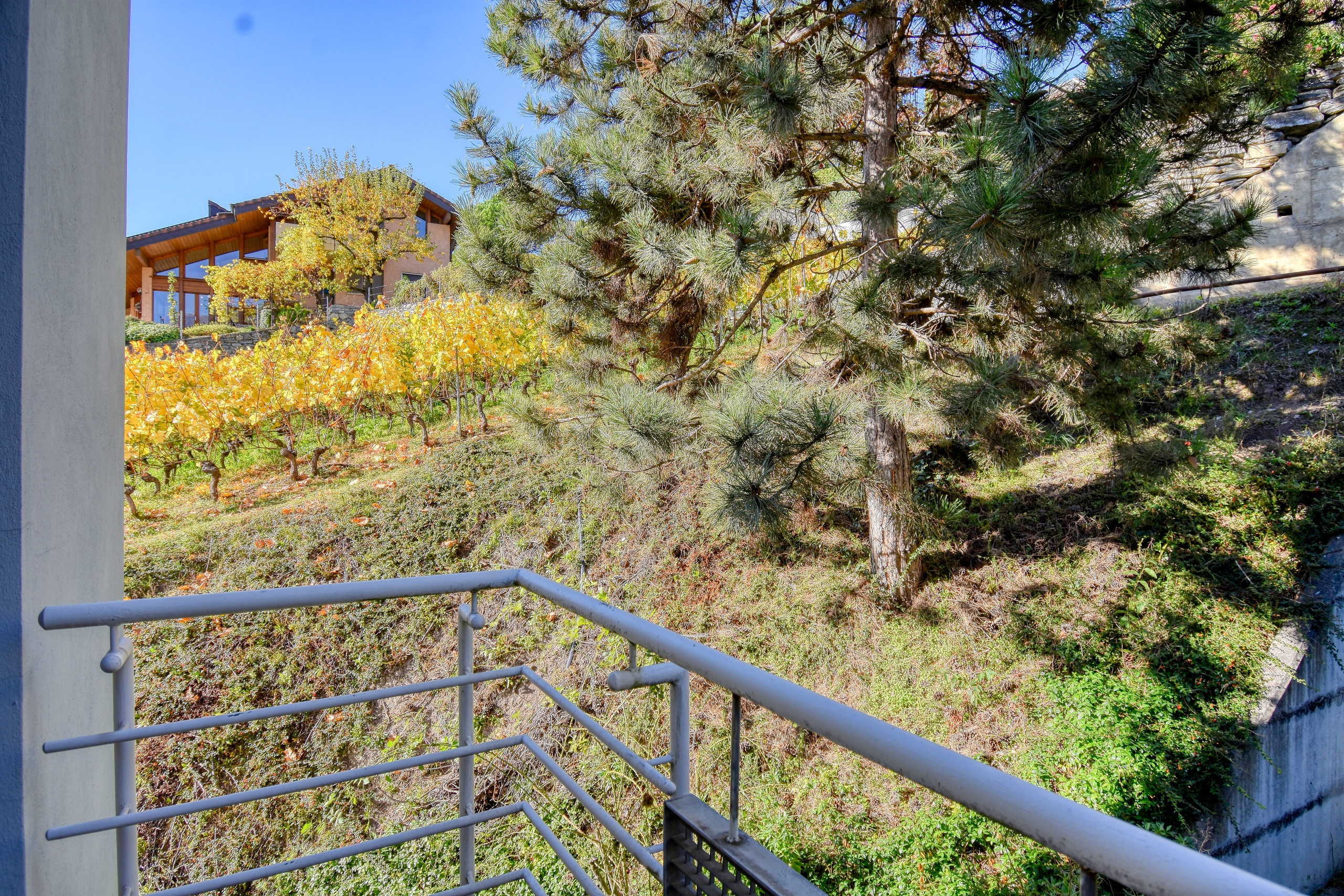 Wohnung Veyras - Nordbalkon Wohnung Veyras - Nordbalkon