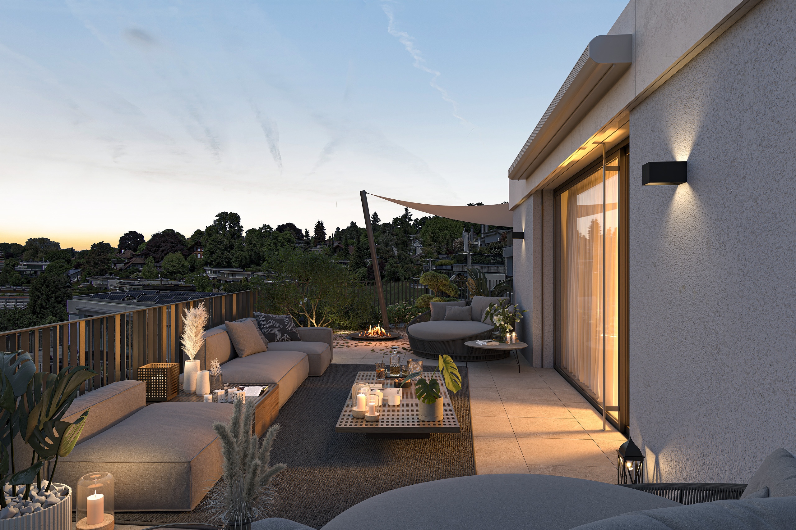 Visualisierung Terrasse