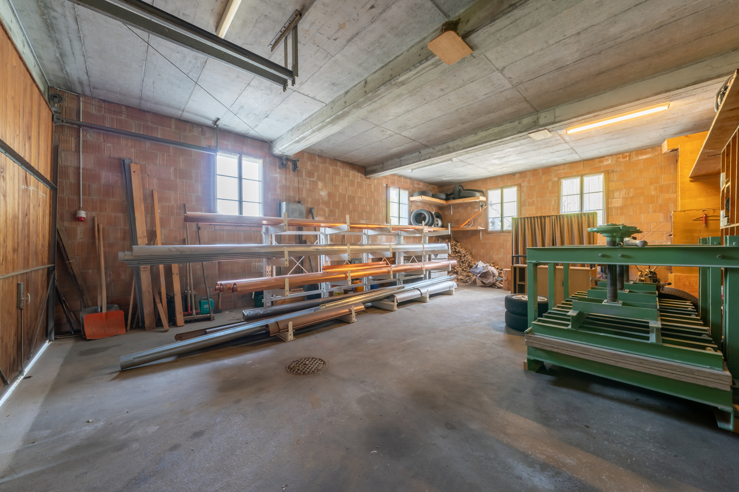 Garage der Dachwohnung Garage der Dachwohnung