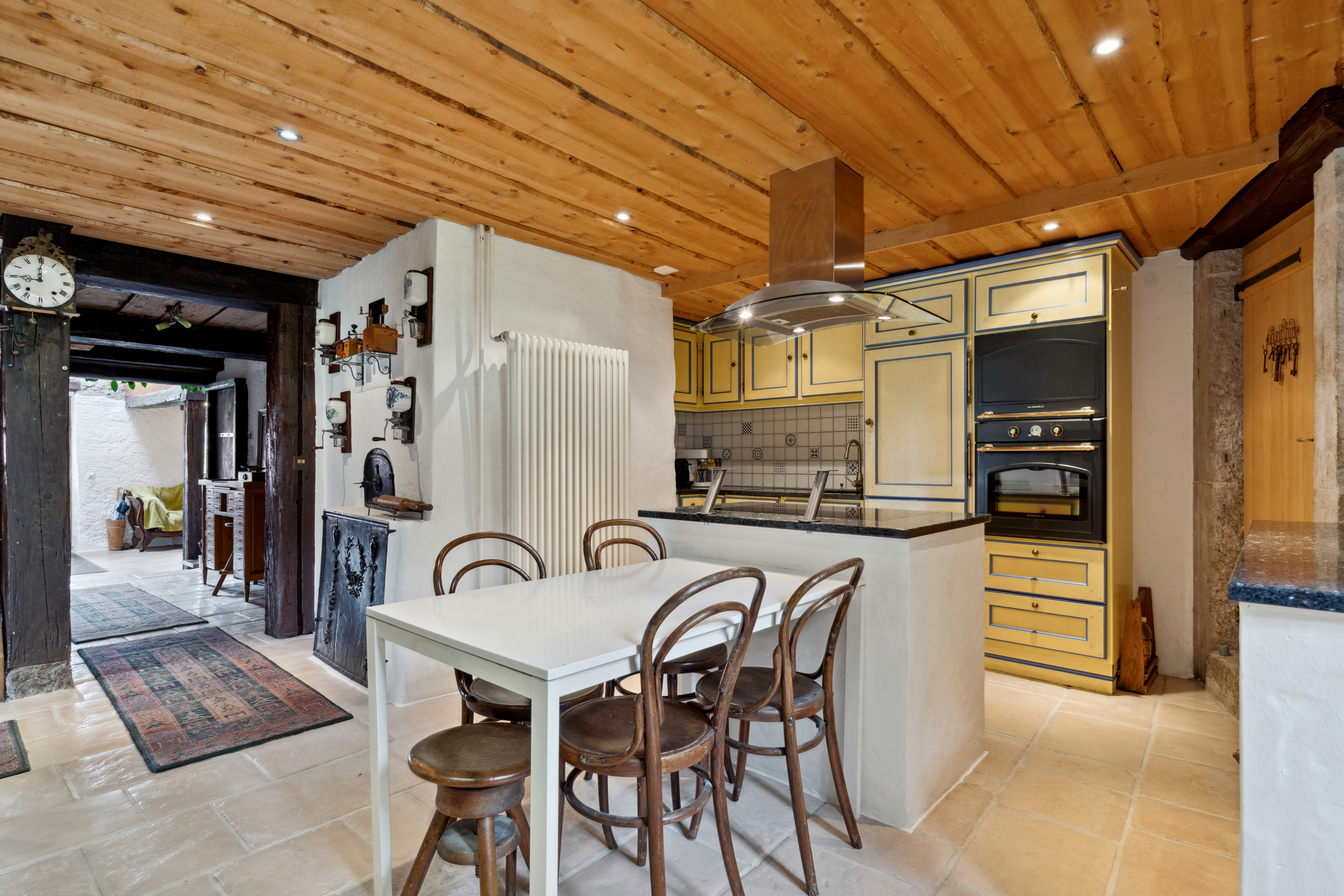 Cuisine habitable avec ilot