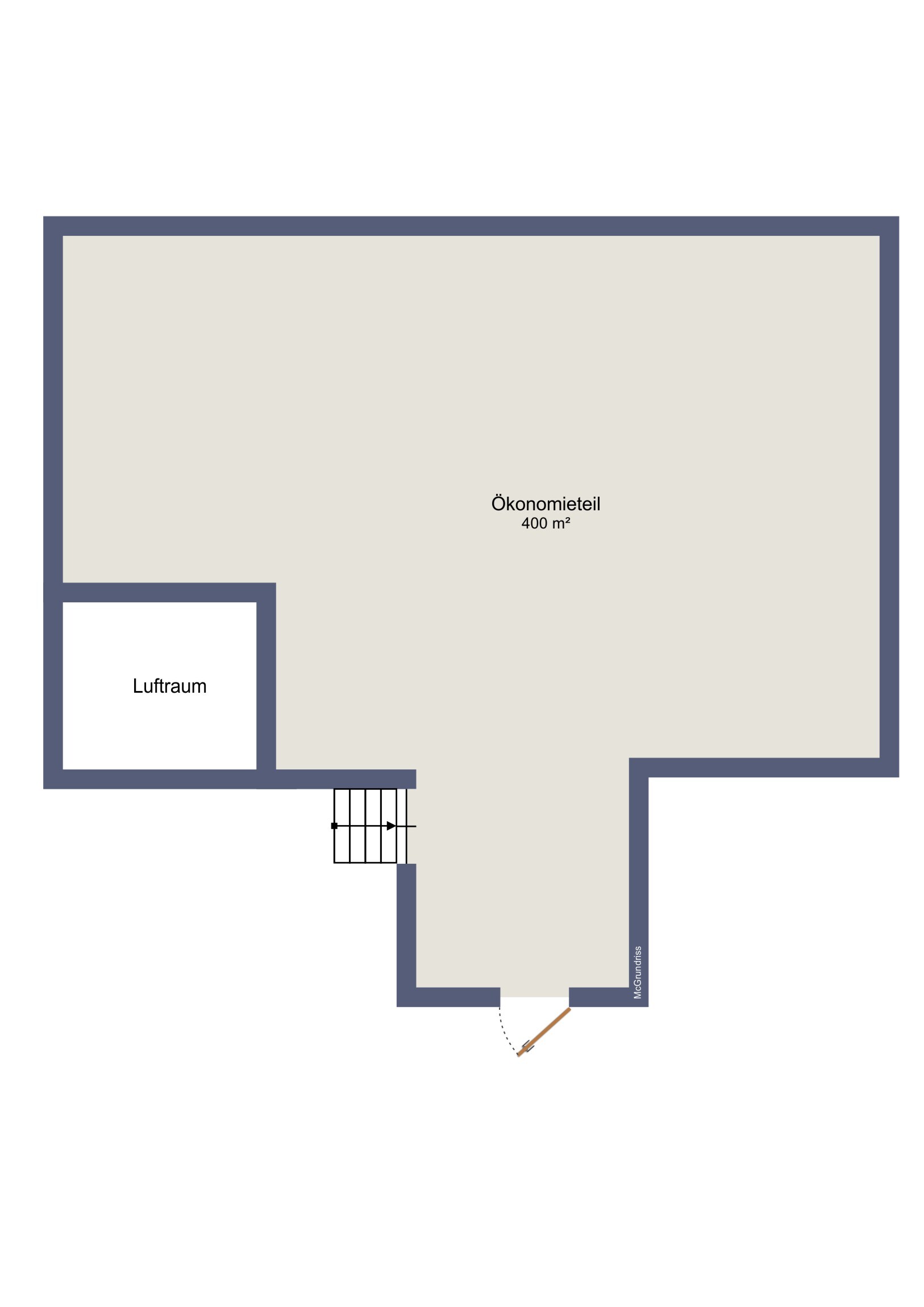 Ökonomieteil Dachgeschoss