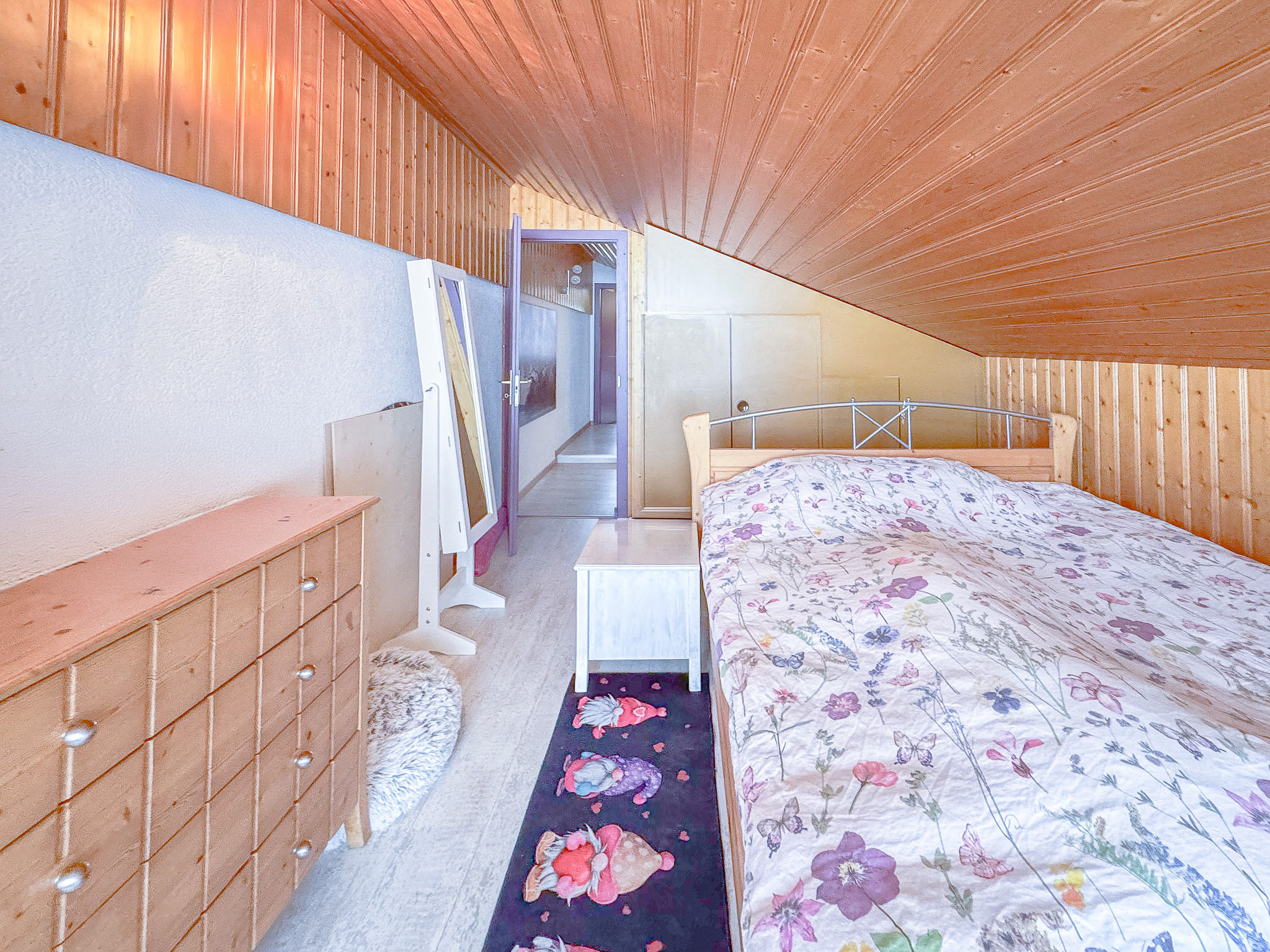 Chambre Sud no 1 au 2ème niveau - accès au balcon no 2