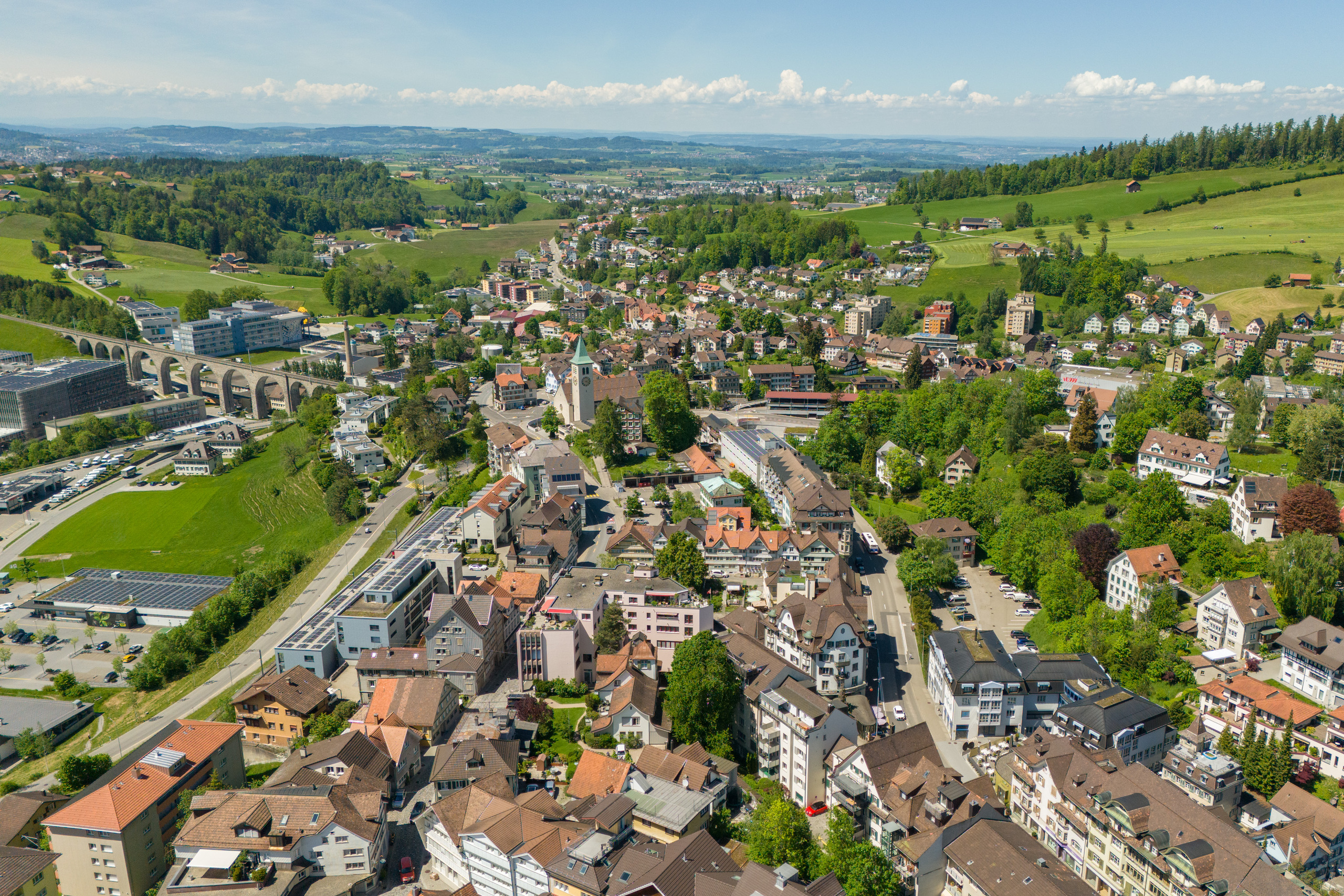 Saniertes Mehrfamilienhaus in Herisau. 